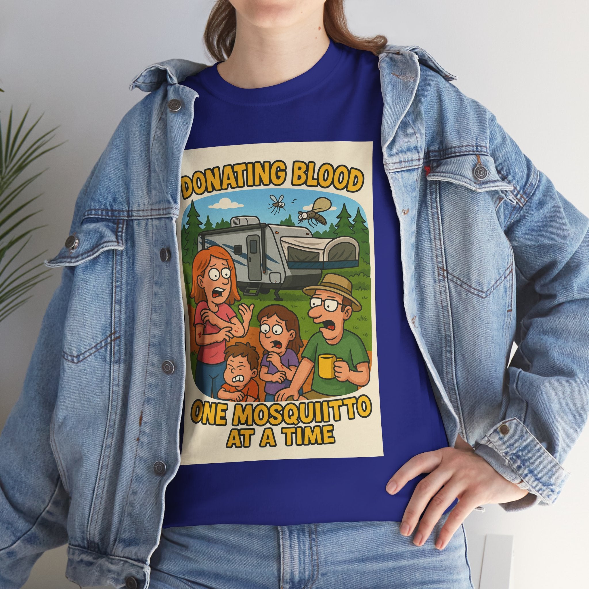 Blood Donation Tee, Fun Unisex T-Shirt, Humorous Gift for Donors, Healthcare Awareness Apparel, Perfect for Charity Events