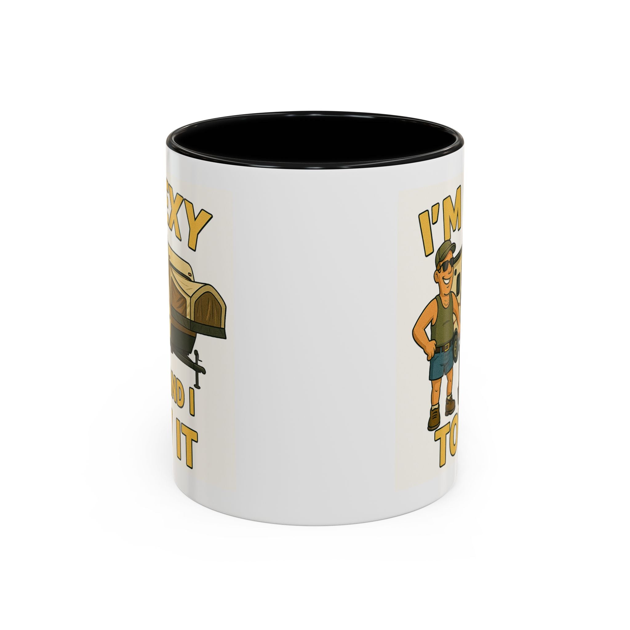 I'm sexy and I tow it - Hybrid Camping Coffee Mug (11, 15oz)