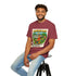 Camping Dad Unisex Garment-Dyed T-Shirt - Perfect for Family Outdoor Adventures