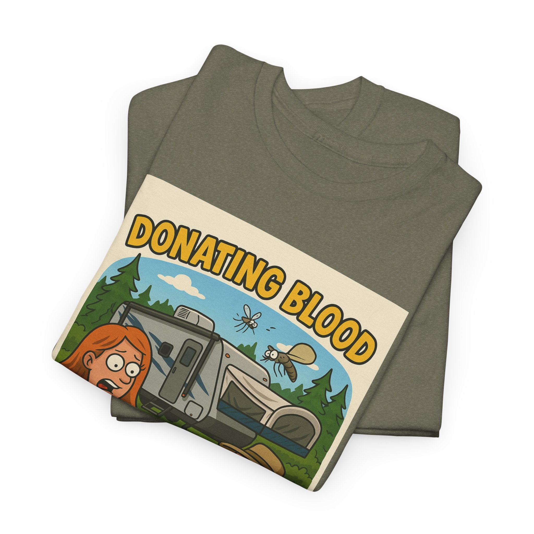 Blood Donation Tee, Fun Unisex T-Shirt, Humorous Gift for Donors, Healthcare Awareness Apparel, Perfect for Charity Events