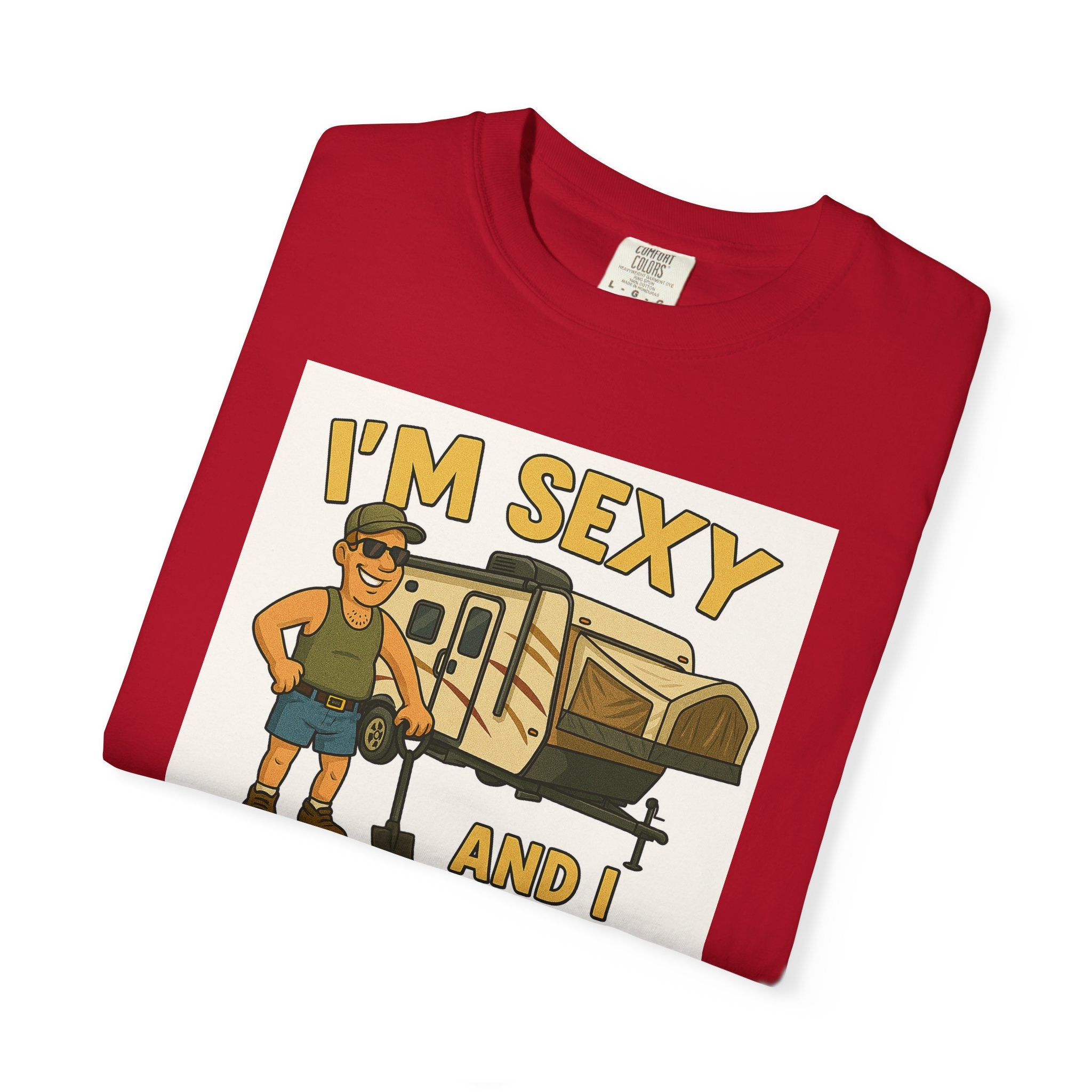 Funny Unisex T-Shirt - "I'm Sexy and I Tow It" - Perfect for RV Enthusiasts and Camping Lovers