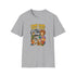 Camp Hair Don't Care Unisex Softstyle T-Shirt - Fun Summer Vibes for Campers