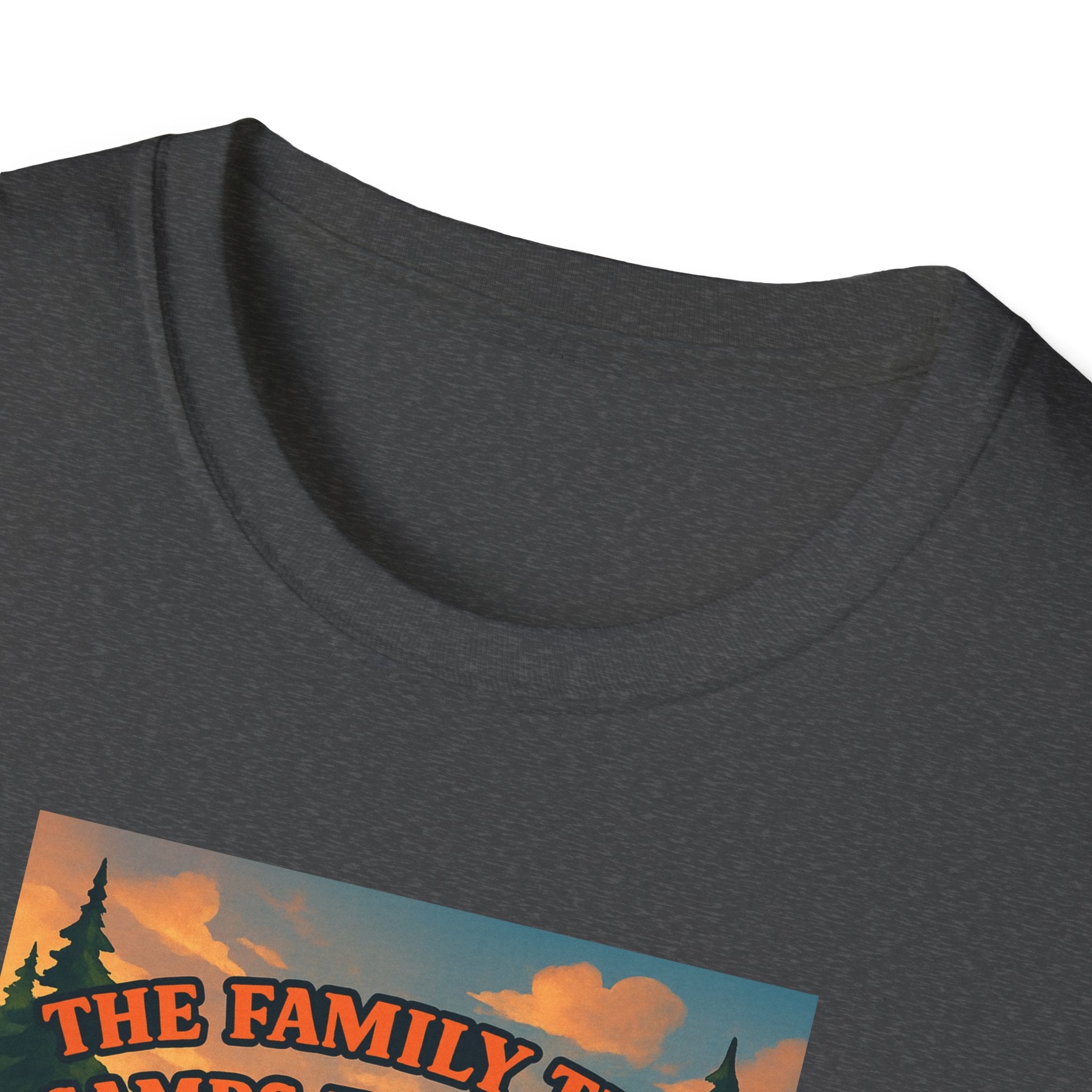 Family Camping Unisex T-Shirt - "The Family That Camps Together Stays Together"