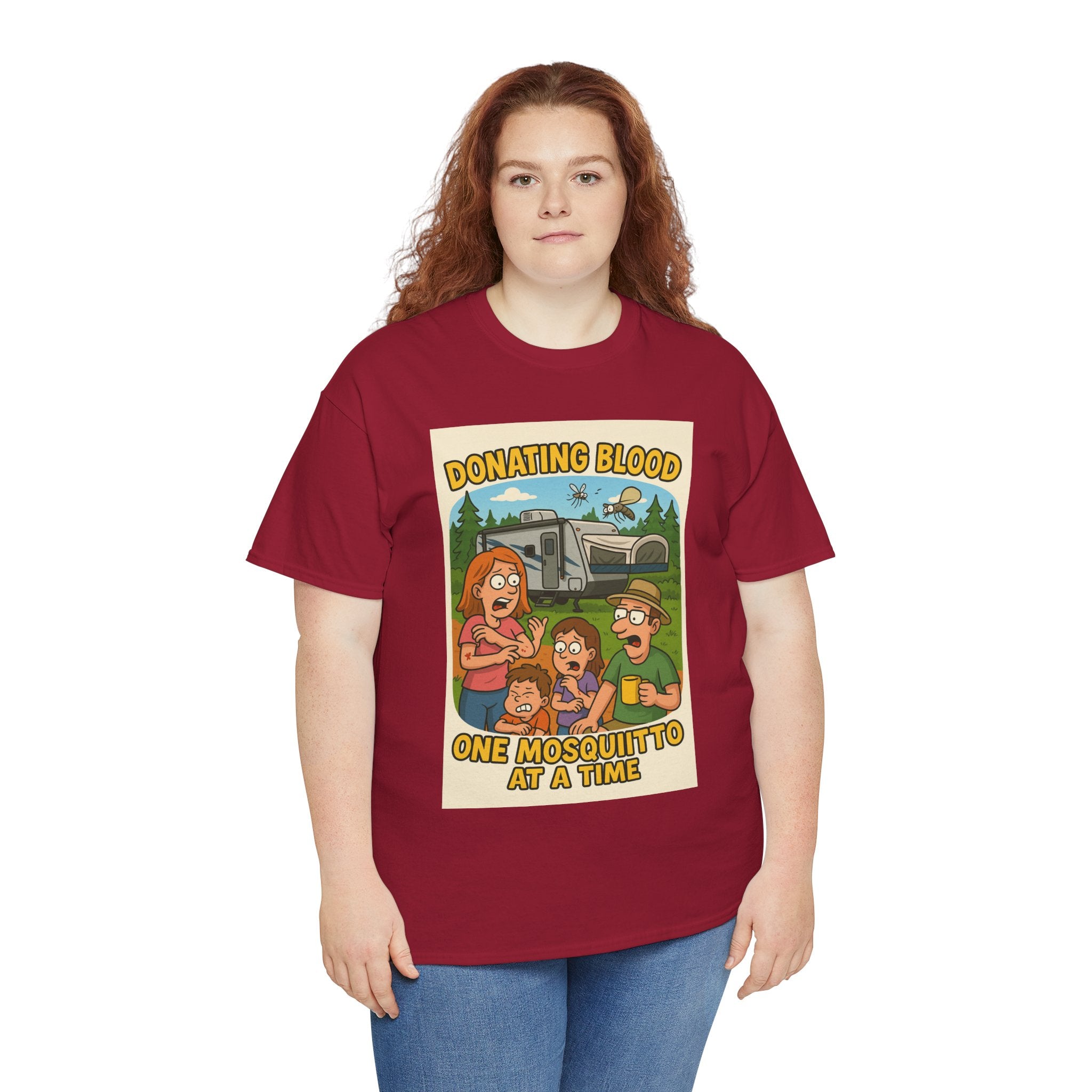 Blood Donation Tee, Fun Unisex T-Shirt, Humorous Gift for Donors, Healthcare Awareness Apparel, Perfect for Charity Events