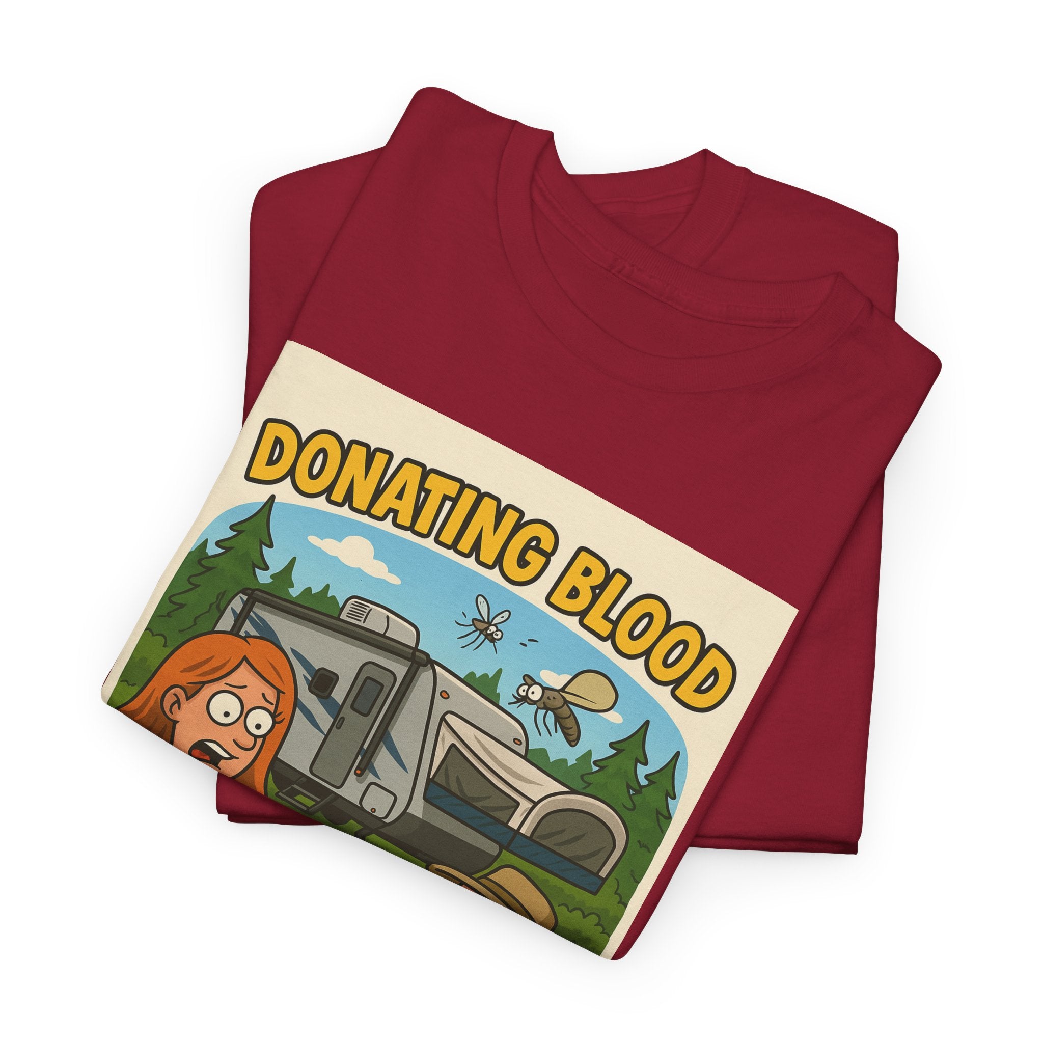 Blood Donation Tee, Fun Unisex T-Shirt, Humorous Gift for Donors, Healthcare Awareness Apparel, Perfect for Charity Events