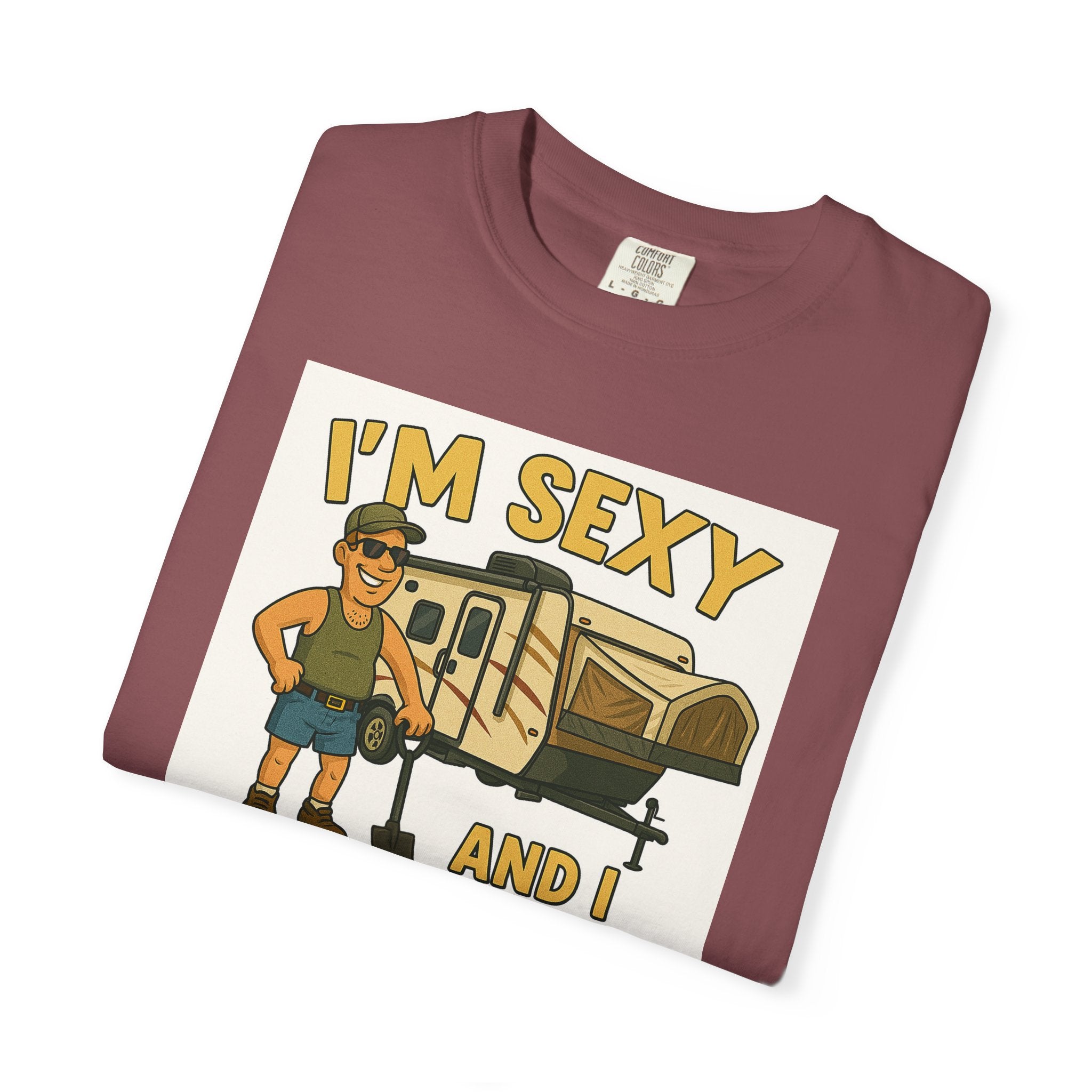 Funny Unisex T-Shirt - "I'm Sexy and I Tow It" - Perfect for RV Enthusiasts and Camping Lovers