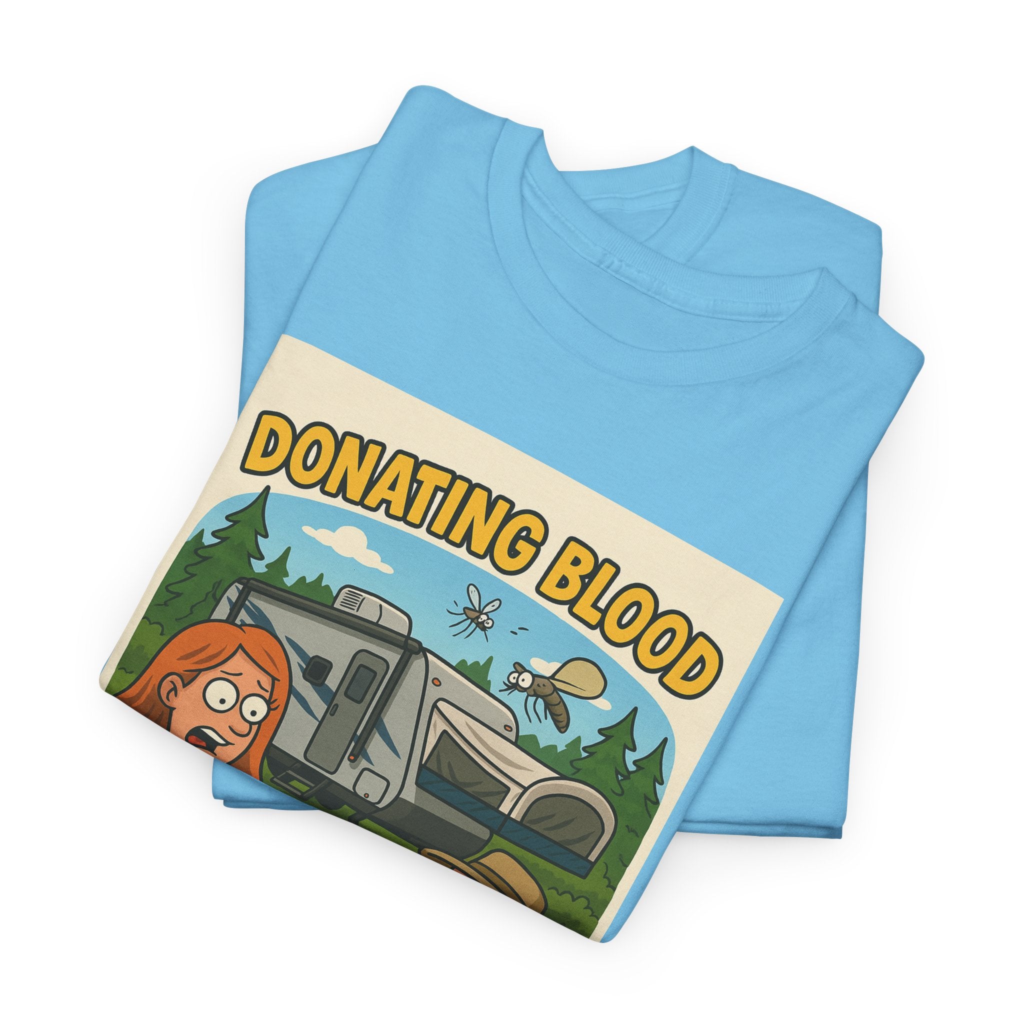 Blood Donation Tee, Fun Unisex T-Shirt, Humorous Gift for Donors, Healthcare Awareness Apparel, Perfect for Charity Events