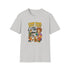 Camp Hair Don't Care Unisex Softstyle T-Shirt - Fun Summer Vibes for Campers
