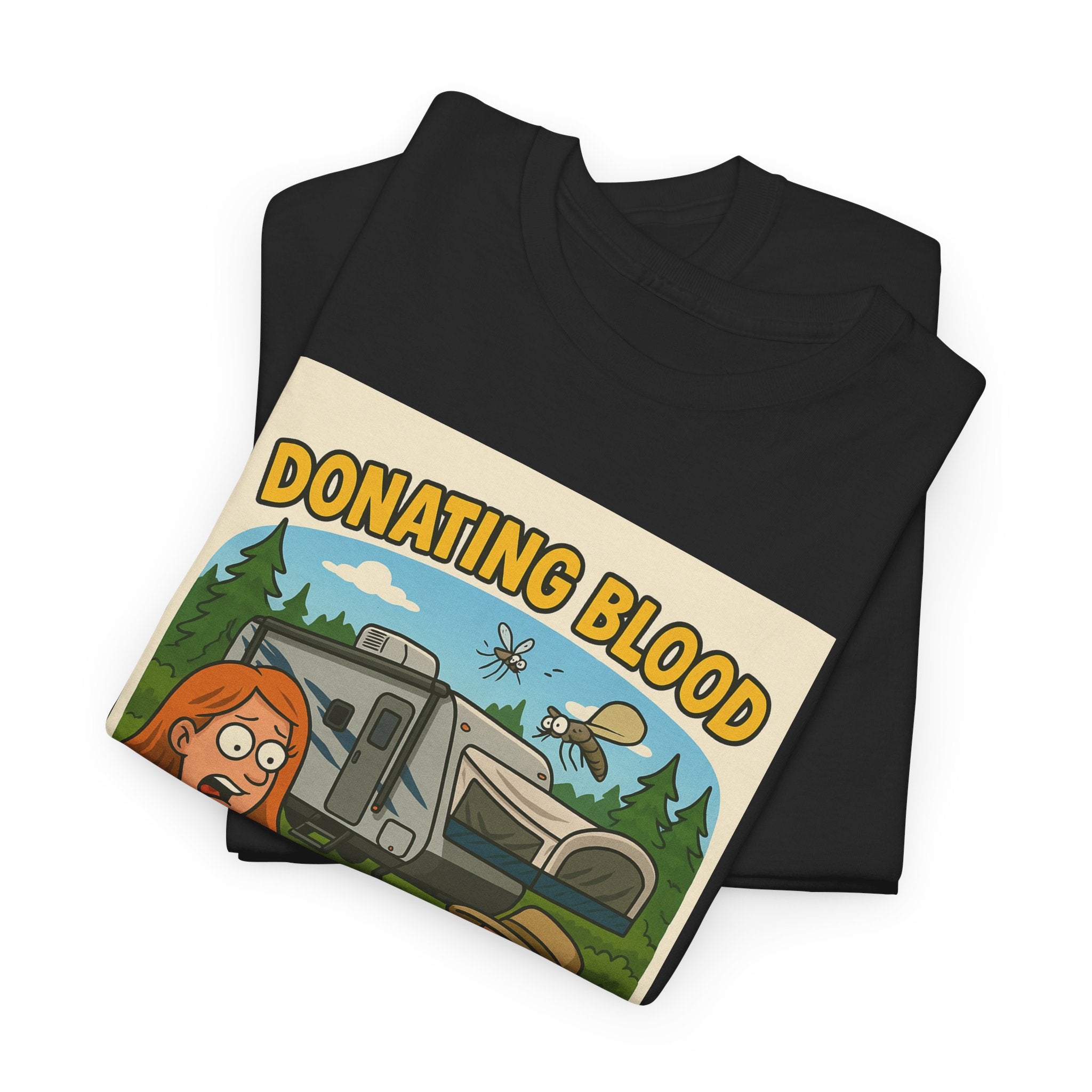 Blood Donation Tee, Fun Unisex T-Shirt, Humorous Gift for Donors, Healthcare Awareness Apparel, Perfect for Charity Events
