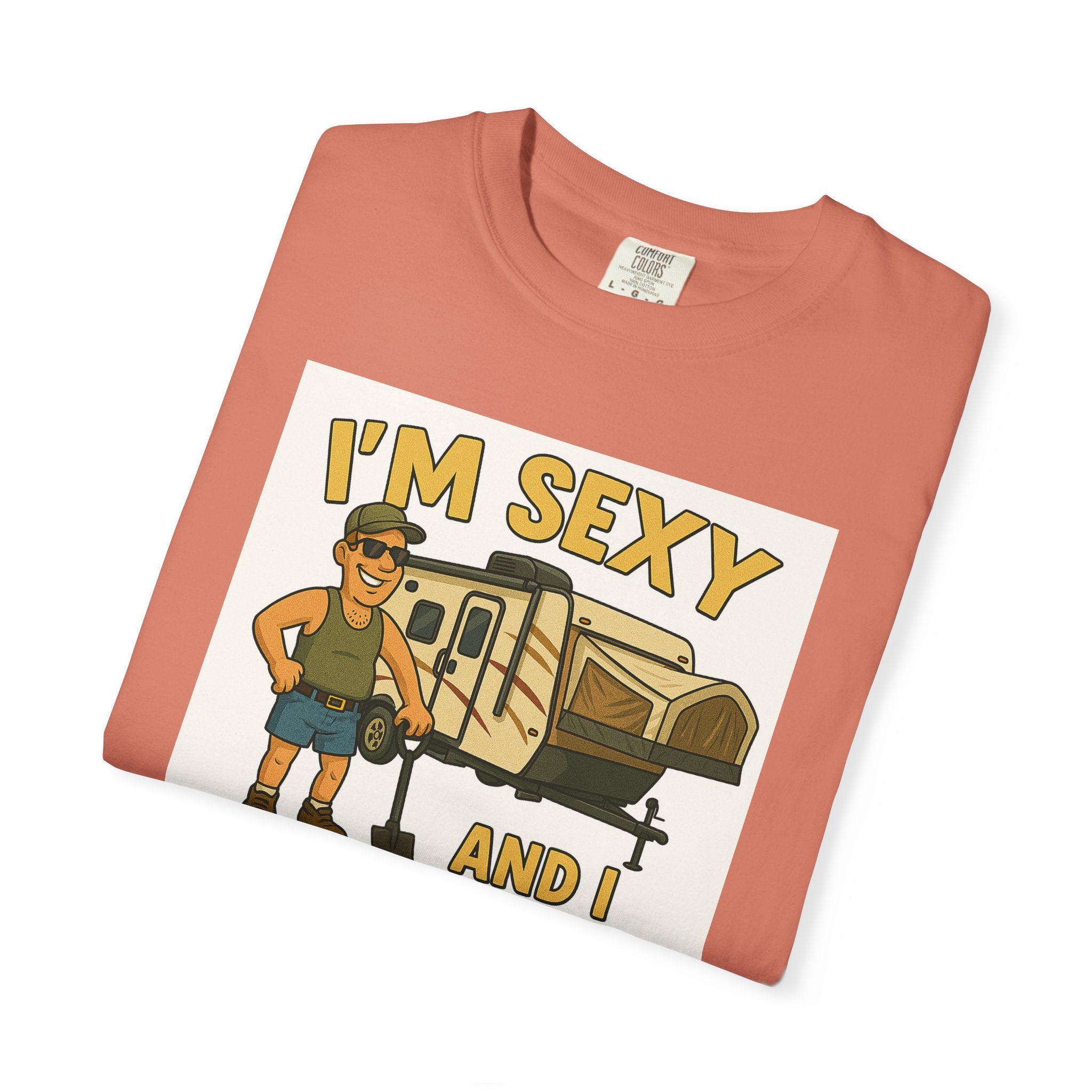 Funny Unisex T-Shirt - "I'm Sexy and I Tow It" - Perfect for RV Enthusiasts and Camping Lovers