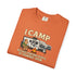 Funny Unisex Camp T-Shirt - I Camp Because Punching People is Frowned Upon