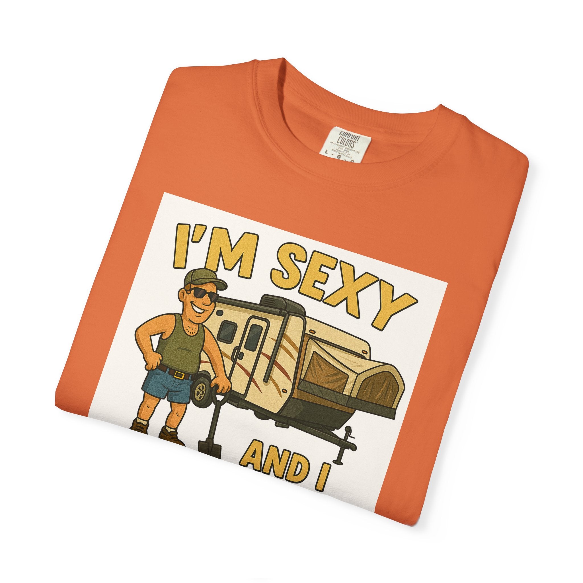 Funny Unisex T-Shirt - "I'm Sexy and I Tow It" - Perfect for RV Enthusiasts and Camping Lovers