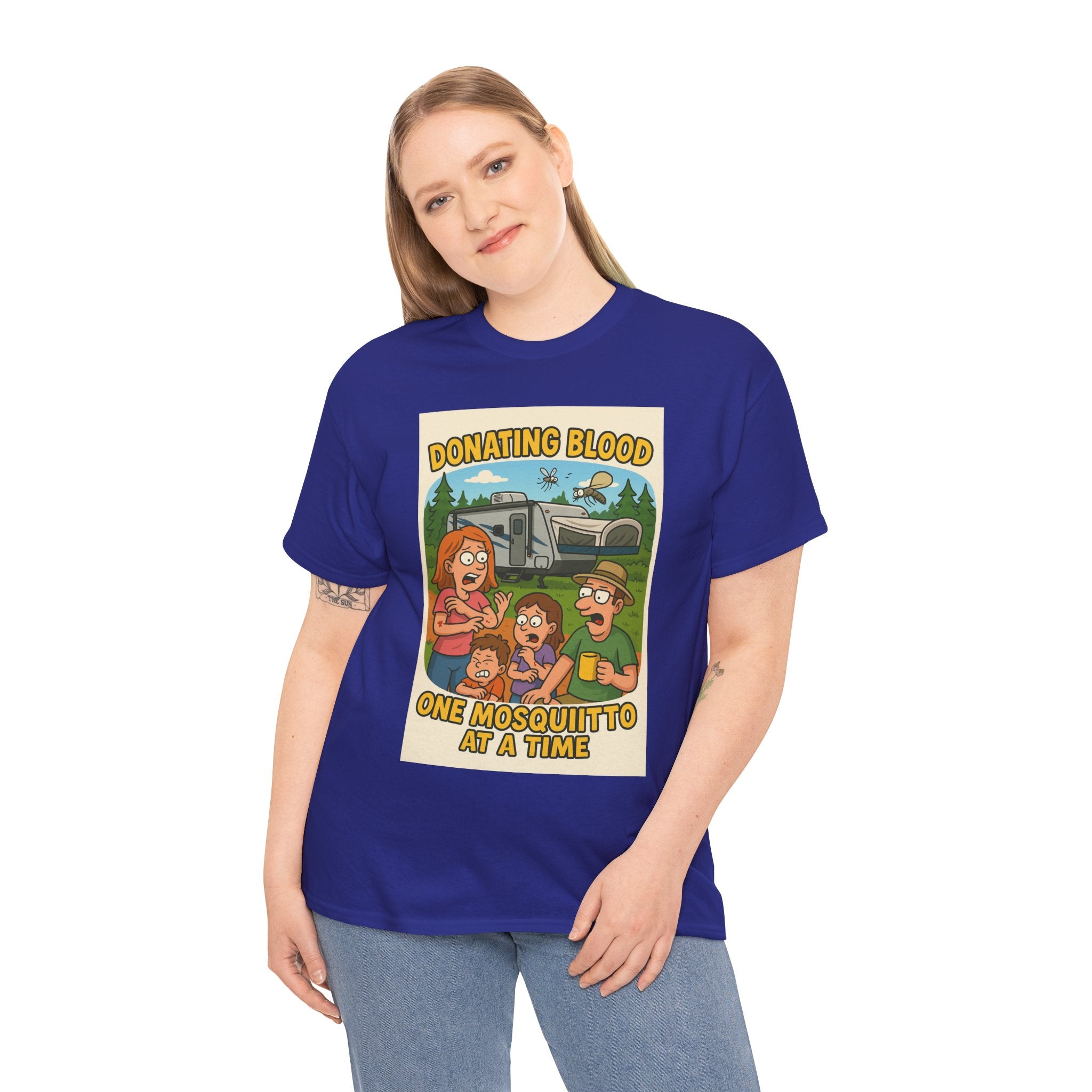 Blood Donation Tee, Fun Unisex T-Shirt, Humorous Gift for Donors, Healthcare Awareness Apparel, Perfect for Charity Events