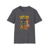 Camp Hair Don't Care Unisex Softstyle T-Shirt - Fun Summer Vibes for Campers