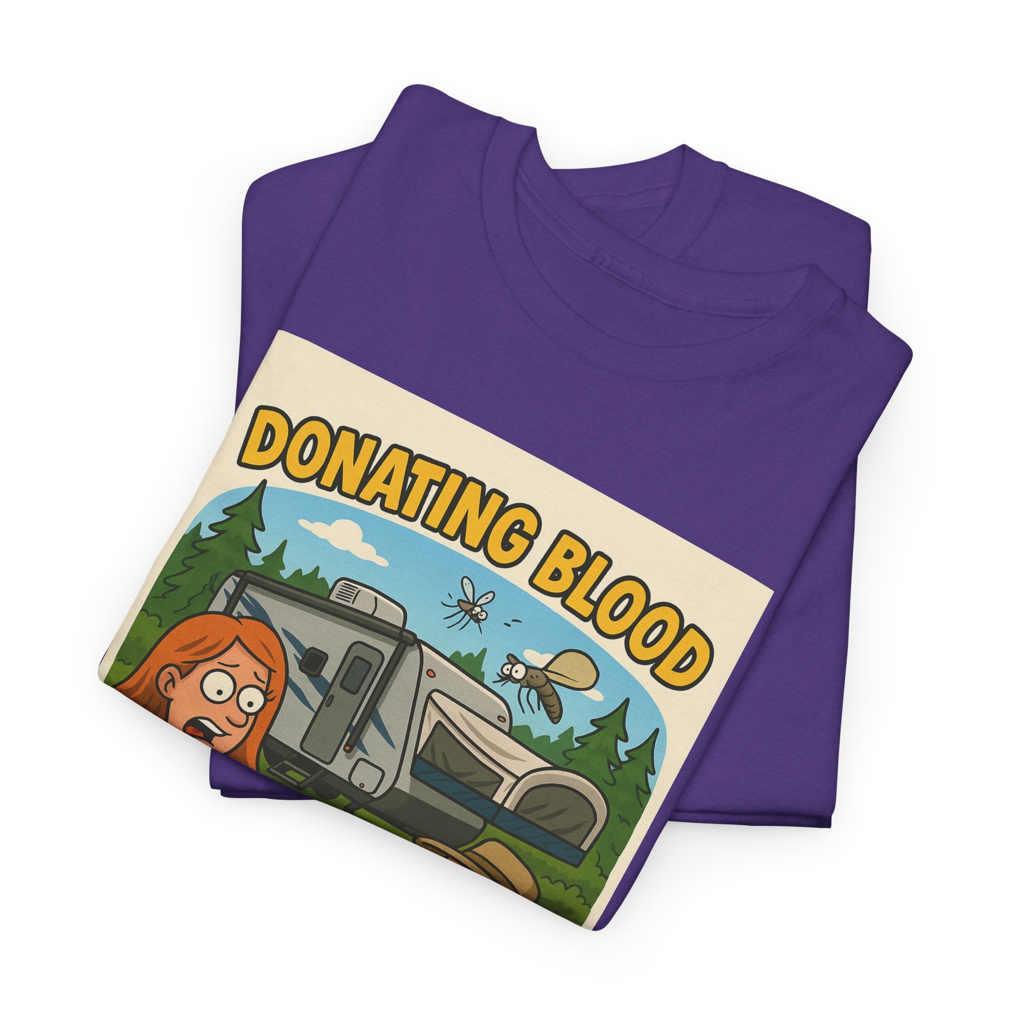 Blood Donation Tee, Fun Unisex T-Shirt, Humorous Gift for Donors, Healthcare Awareness Apparel, Perfect for Charity Events