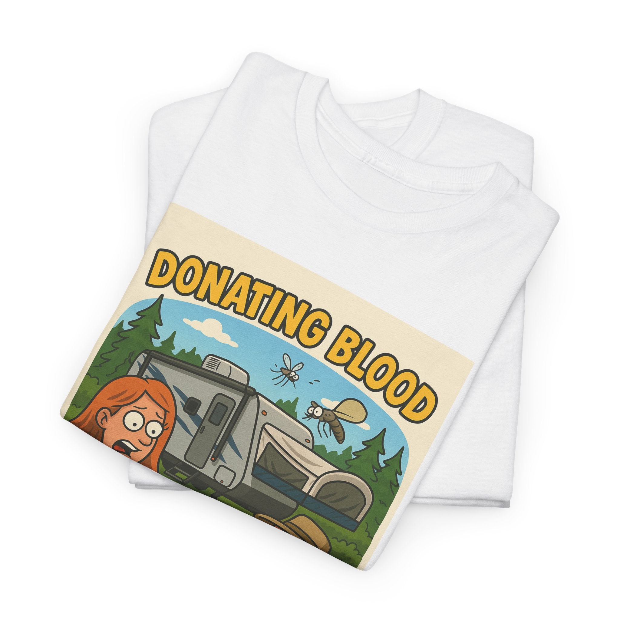 Blood Donation Tee, Fun Unisex T-Shirt, Humorous Gift for Donors, Healthcare Awareness Apparel, Perfect for Charity Events