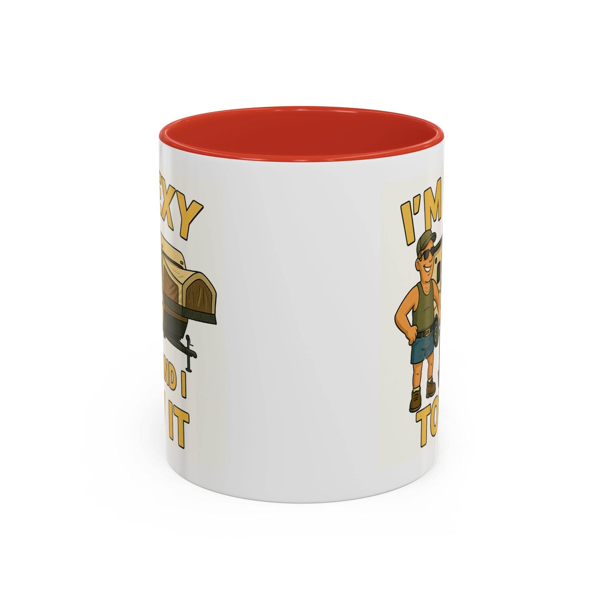 I'm sexy and I tow it - Hybrid Camping Coffee Mug (11, 15oz)