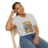 Camp Hair Don't Care Unisex Softstyle T-Shirt - Fun Summer Vibes for Campers