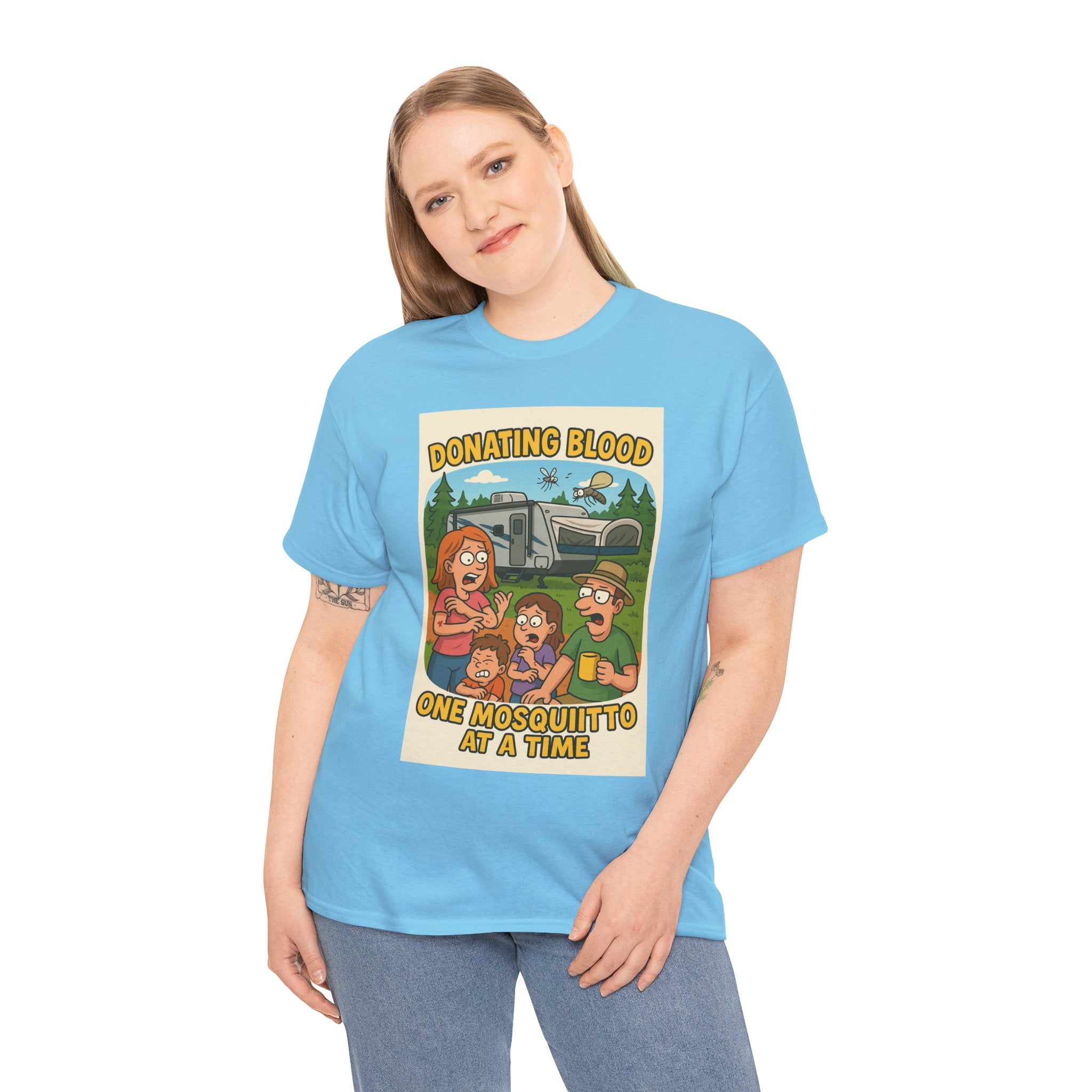 Blood Donation Tee, Fun Unisex T-Shirt, Humorous Gift for Donors, Healthcare Awareness Apparel, Perfect for Charity Events