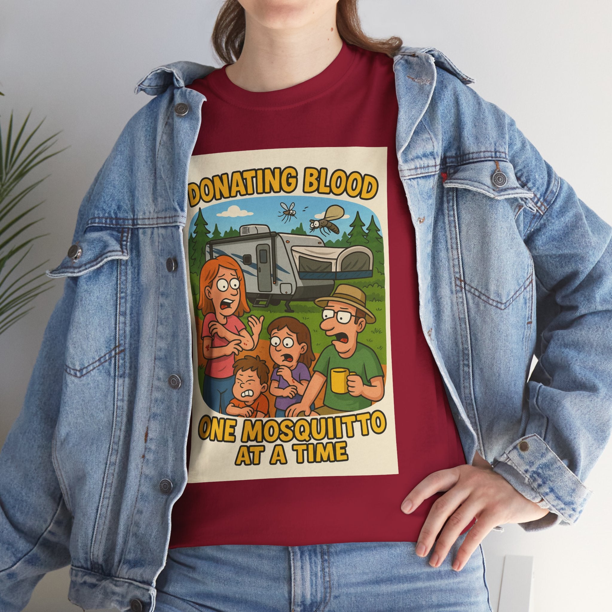 Blood Donation Tee, Fun Unisex T-Shirt, Humorous Gift for Donors, Healthcare Awareness Apparel, Perfect for Charity Events