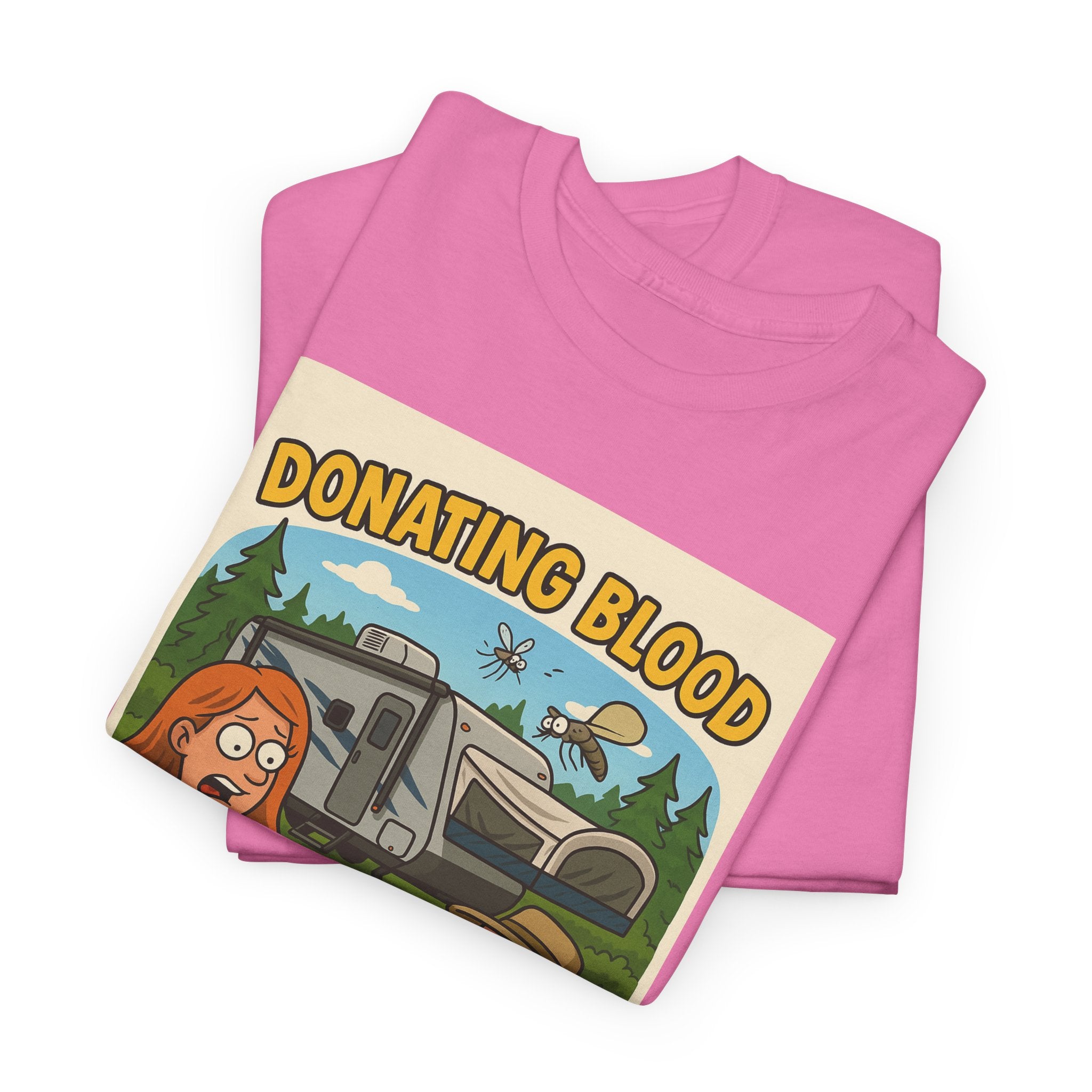Blood Donation Tee, Fun Unisex T-Shirt, Humorous Gift for Donors, Healthcare Awareness Apparel, Perfect for Charity Events
