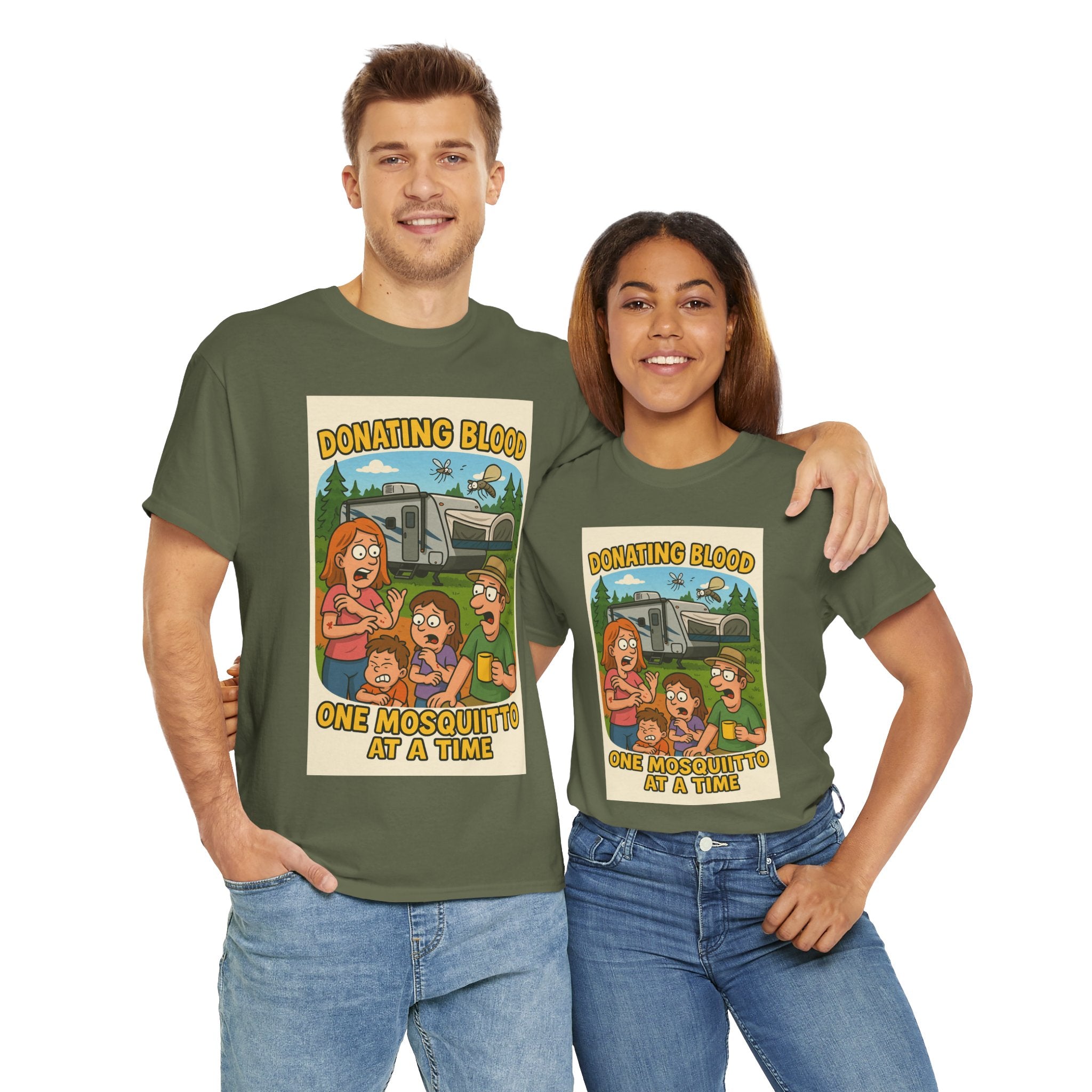 Blood Donation Tee, Fun Unisex T-Shirt, Humorous Gift for Donors, Healthcare Awareness Apparel, Perfect for Charity Events
