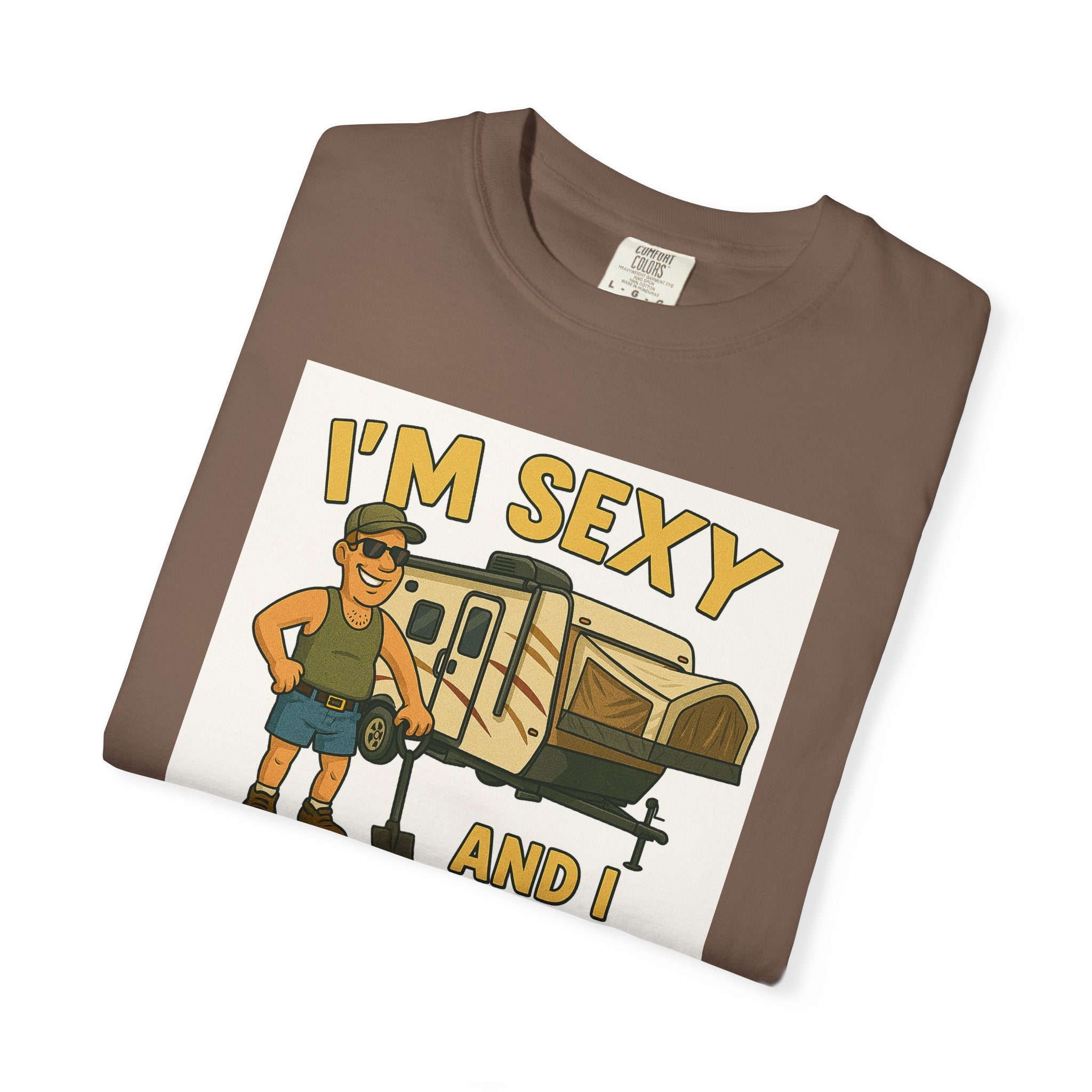 Funny Unisex T-Shirt - "I'm Sexy and I Tow It" - Perfect for RV Enthusiasts and Camping Lovers