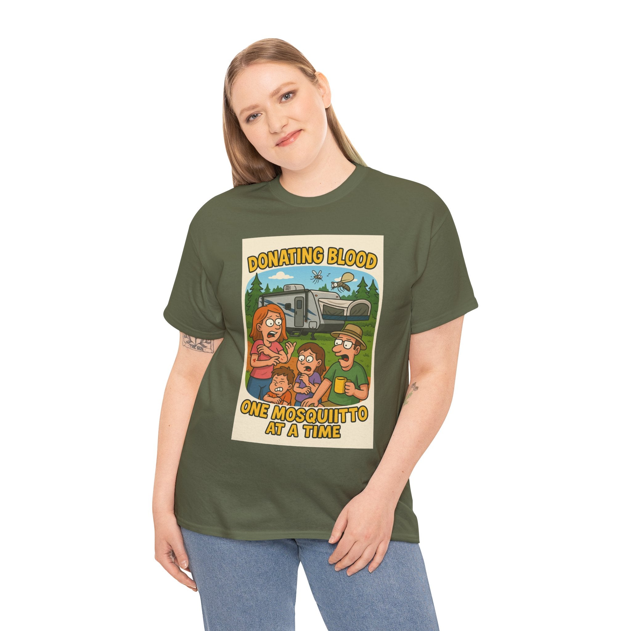 Blood Donation Tee, Fun Unisex T-Shirt, Humorous Gift for Donors, Healthcare Awareness Apparel, Perfect for Charity Events