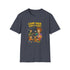Camp Hair Don't Care Unisex Softstyle T-Shirt - Fun Summer Vibes for Campers