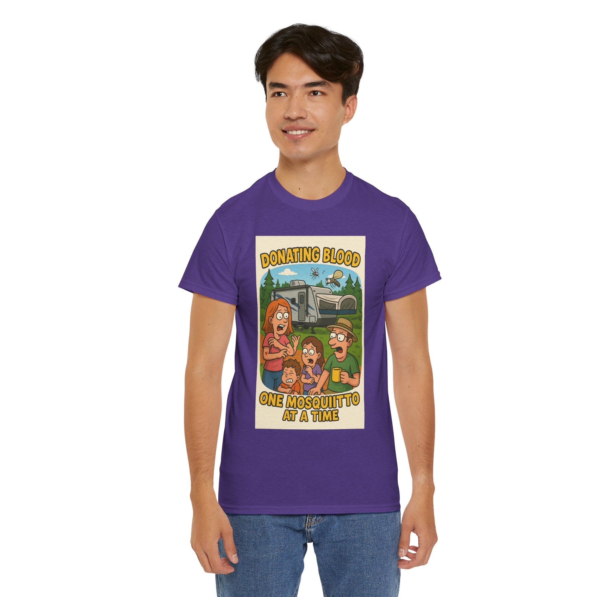 Blood Donation Tee, Fun Unisex T-Shirt, Humorous Gift for Donors, Healthcare Awareness Apparel, Perfect for Charity Events