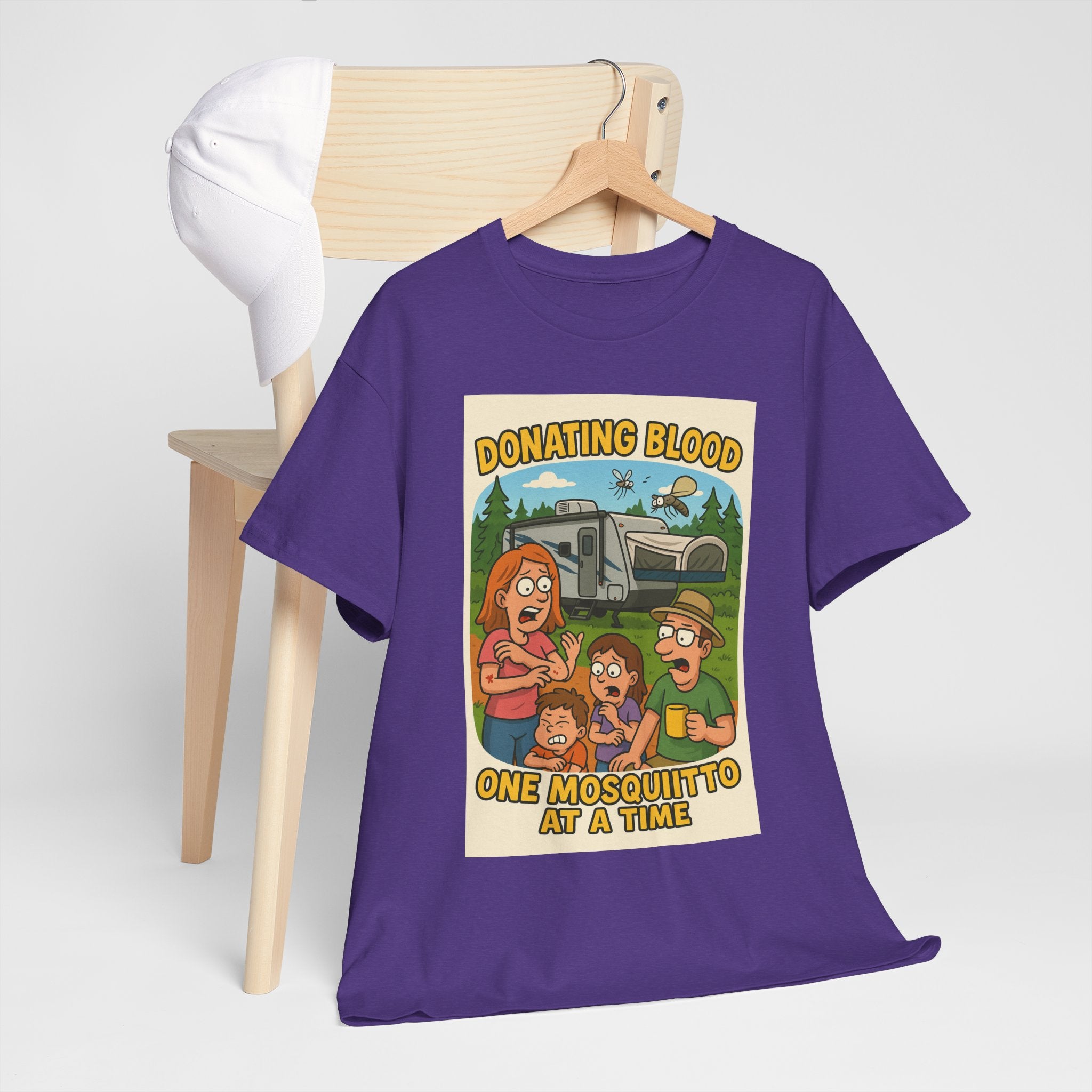Blood Donation Tee, Fun Unisex T-Shirt, Humorous Gift for Donors, Healthcare Awareness Apparel, Perfect for Charity Events