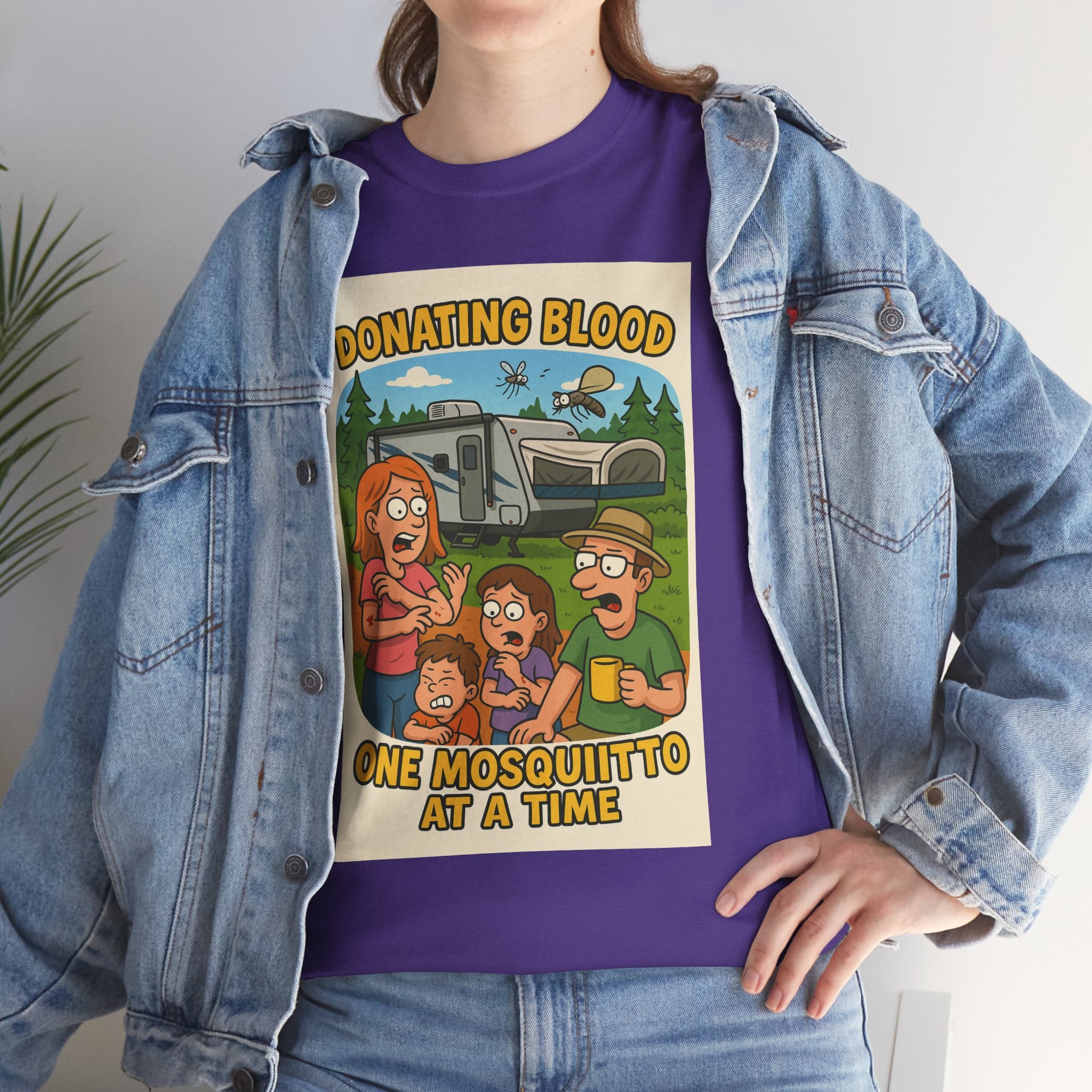 Blood Donation Tee, Fun Unisex T-Shirt, Humorous Gift for Donors, Healthcare Awareness Apparel, Perfect for Charity Events