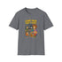 Camp Hair Don't Care Unisex Softstyle T-Shirt - Fun Summer Vibes for Campers