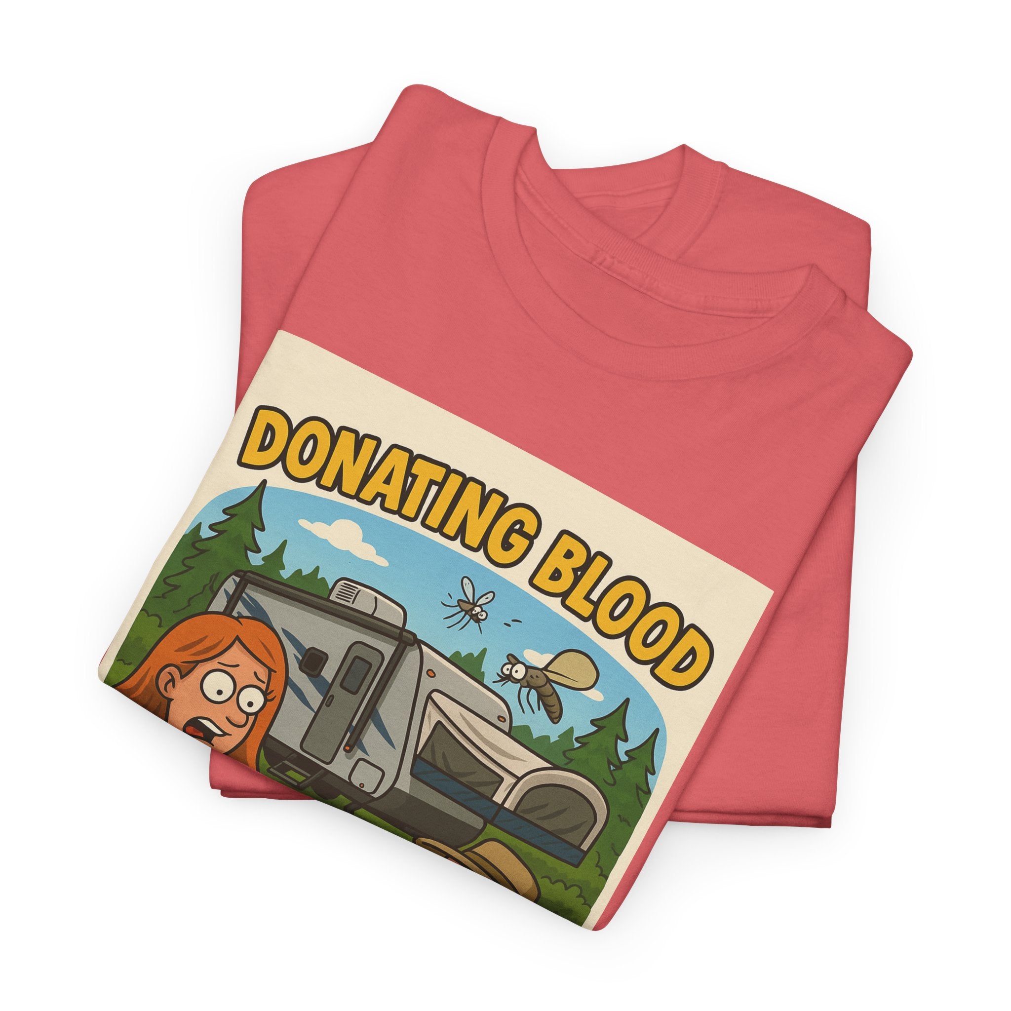 Blood Donation Tee, Fun Unisex T-Shirt, Humorous Gift for Donors, Healthcare Awareness Apparel, Perfect for Charity Events