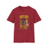 Camp Hair Don't Care Unisex Softstyle T-Shirt - Fun Summer Vibes for Campers