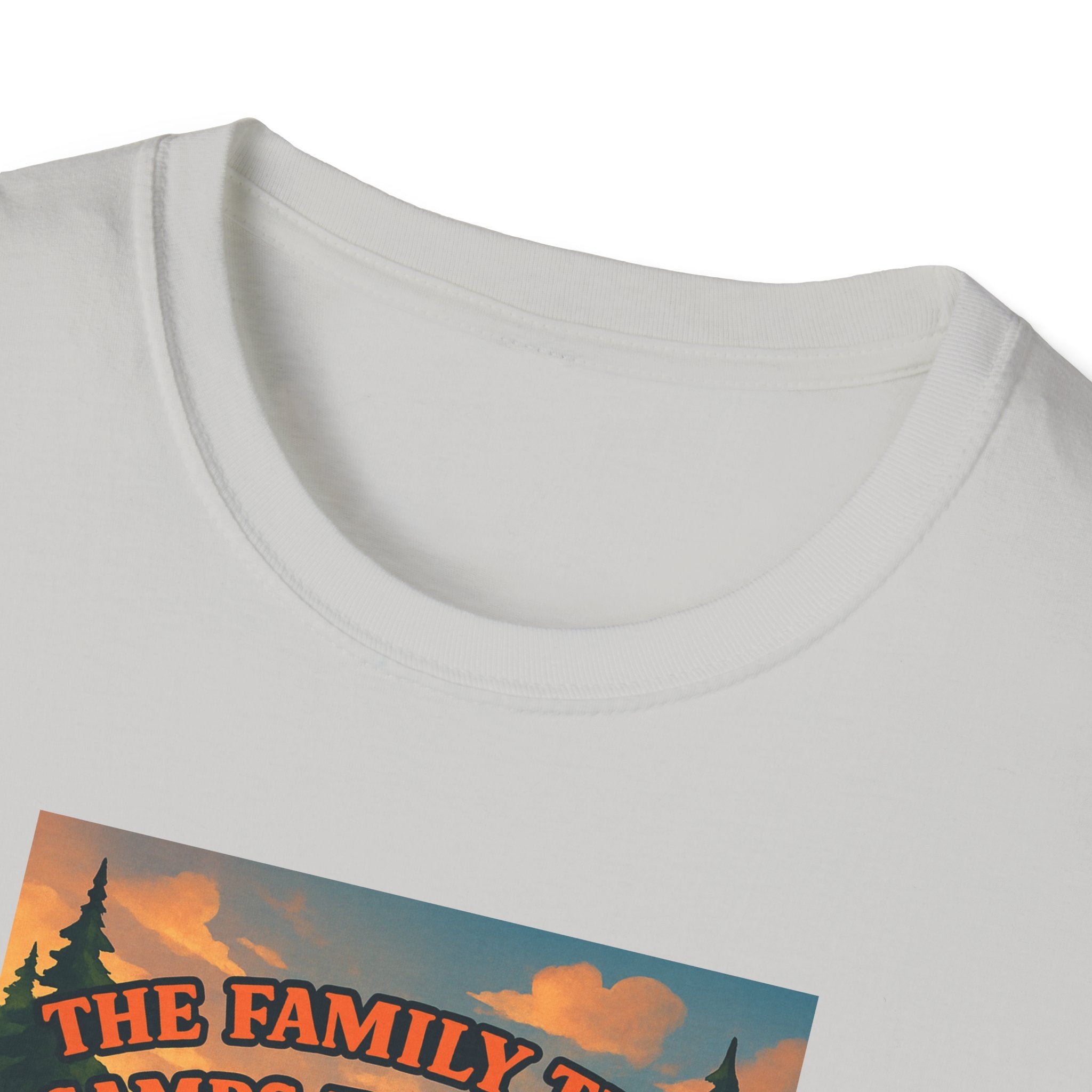 Family Camping Unisex T-Shirt - "The Family That Camps Together Stays Together"
