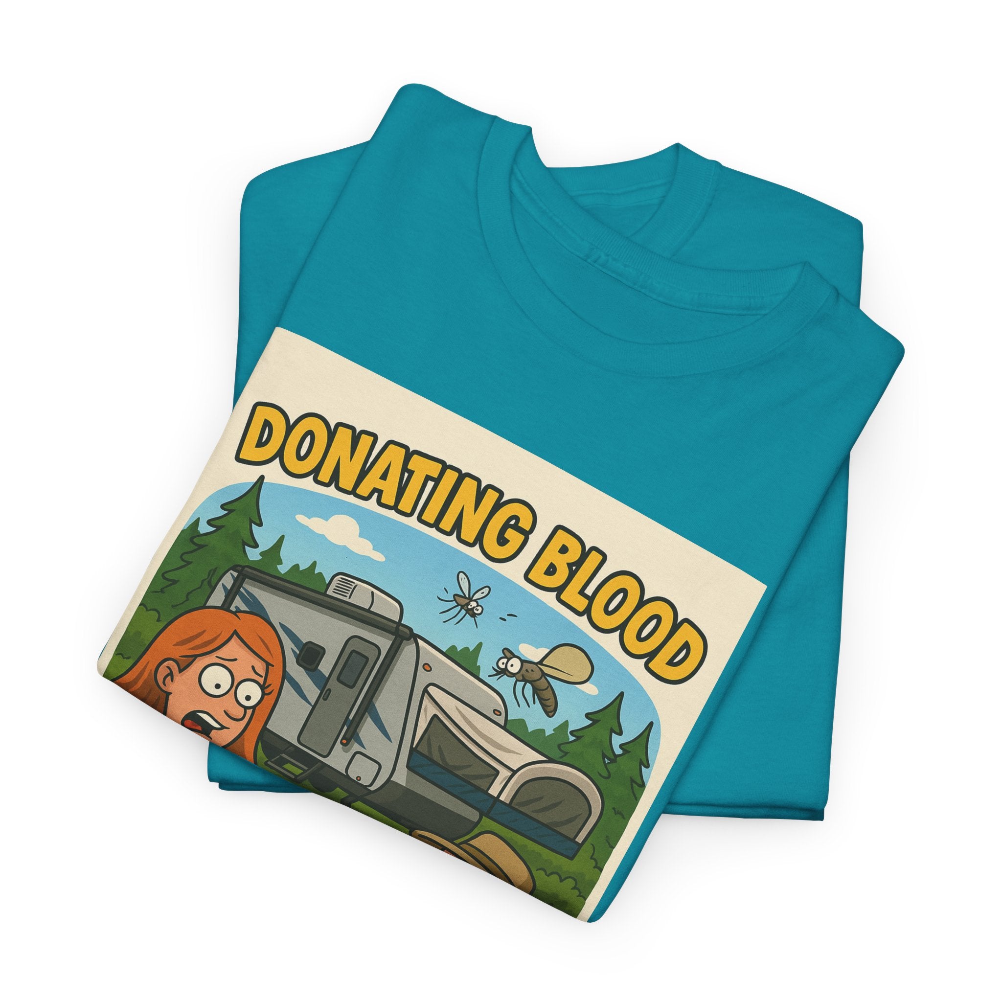 Blood Donation Tee, Fun Unisex T-Shirt, Humorous Gift for Donors, Healthcare Awareness Apparel, Perfect for Charity Events