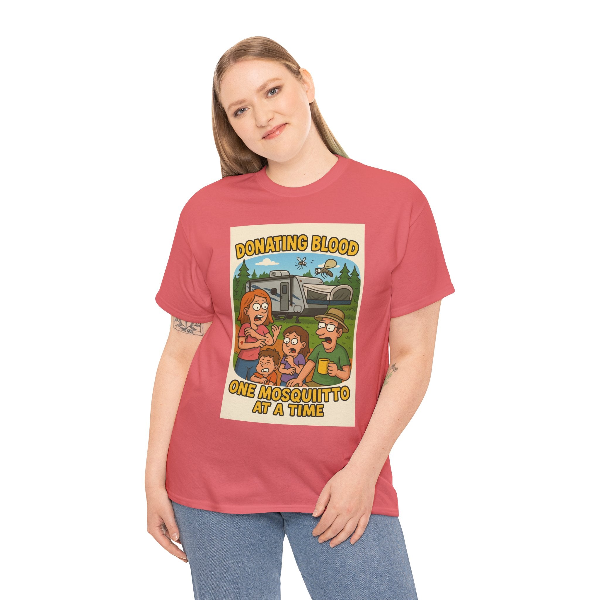 Blood Donation Tee, Fun Unisex T-Shirt, Humorous Gift for Donors, Healthcare Awareness Apparel, Perfect for Charity Events