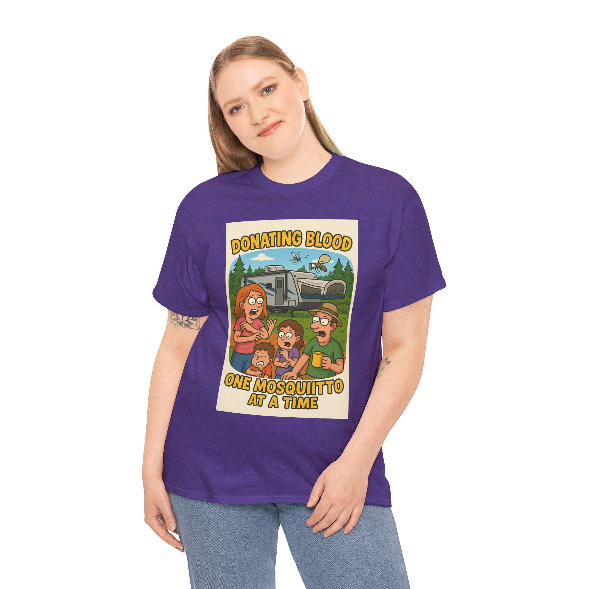 Blood Donation Tee, Fun Unisex T-Shirt, Humorous Gift for Donors, Healthcare Awareness Apparel, Perfect for Charity Events
