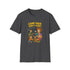 Camp Hair Don't Care Unisex Softstyle T-Shirt - Fun Summer Vibes for Campers