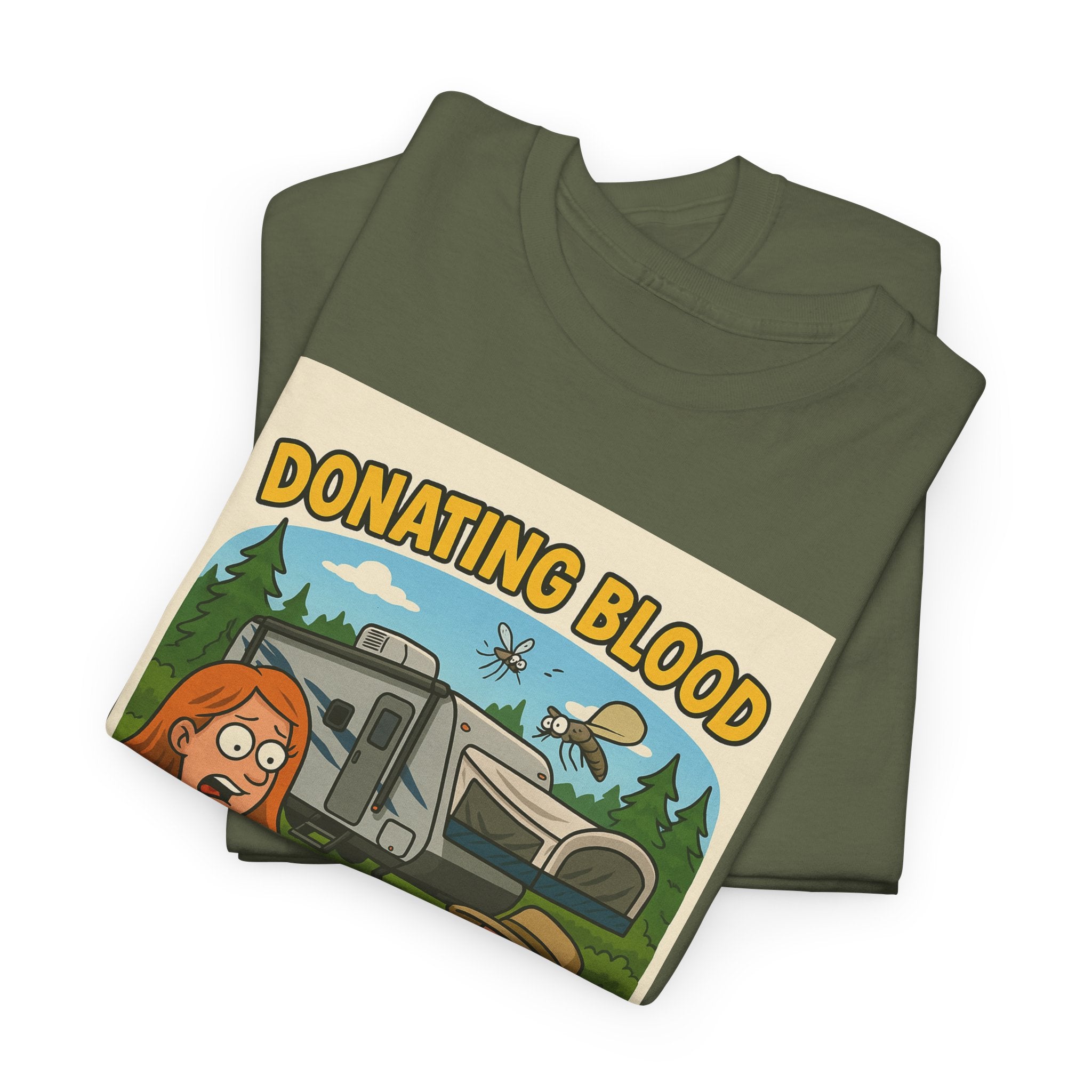 Blood Donation Tee, Fun Unisex T-Shirt, Humorous Gift for Donors, Healthcare Awareness Apparel, Perfect for Charity Events