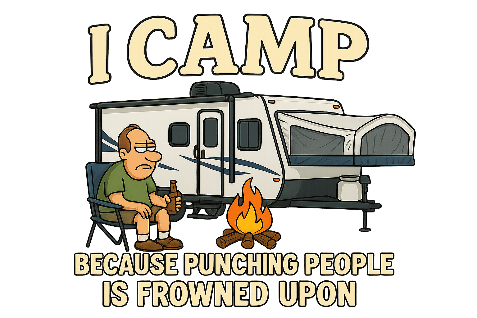I CAMP, because punching people is frowned upon