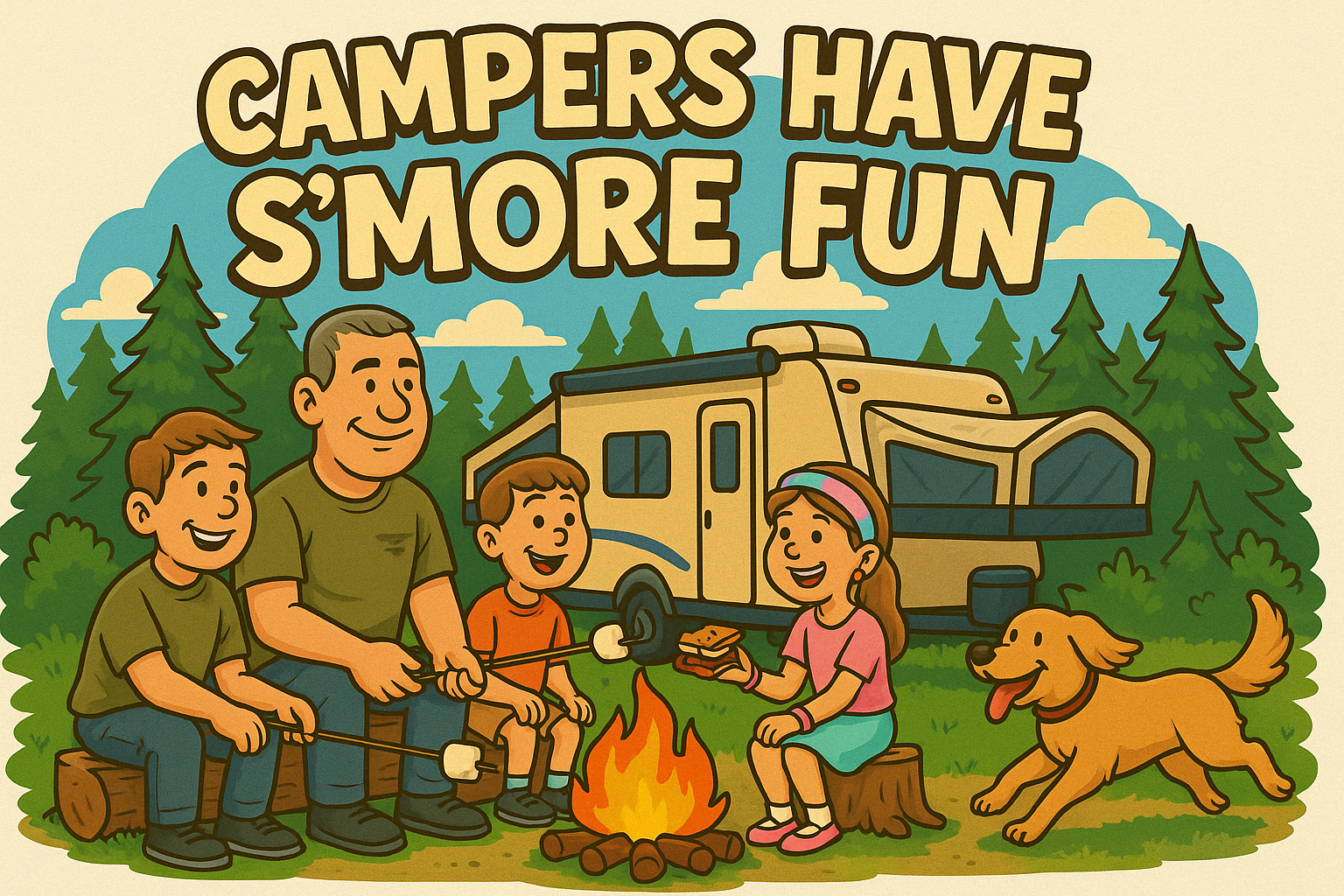Campers have S'more fun