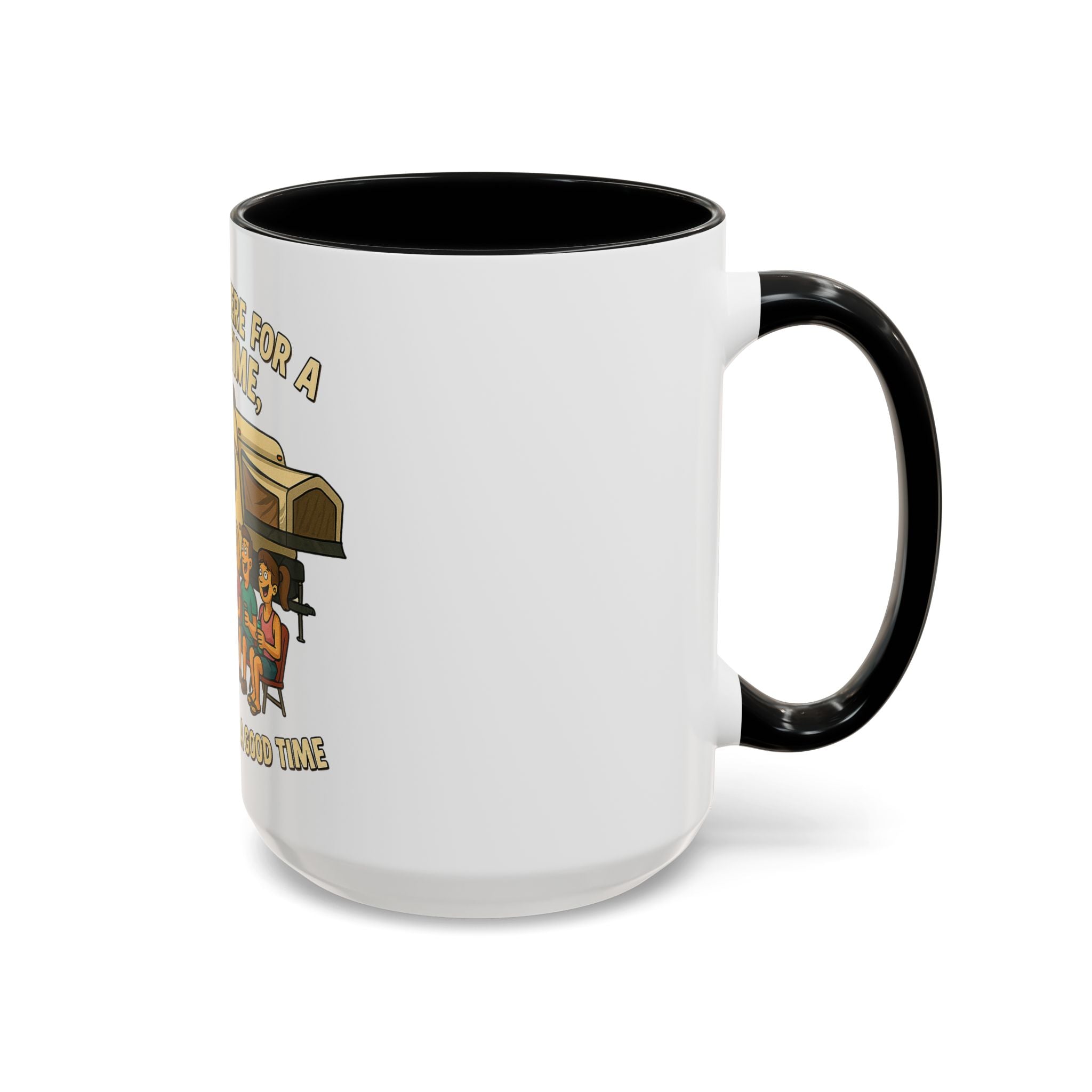 Camping Adventure Coffee Mug - Fun Quote Mug for Outdoor Enthusiasts