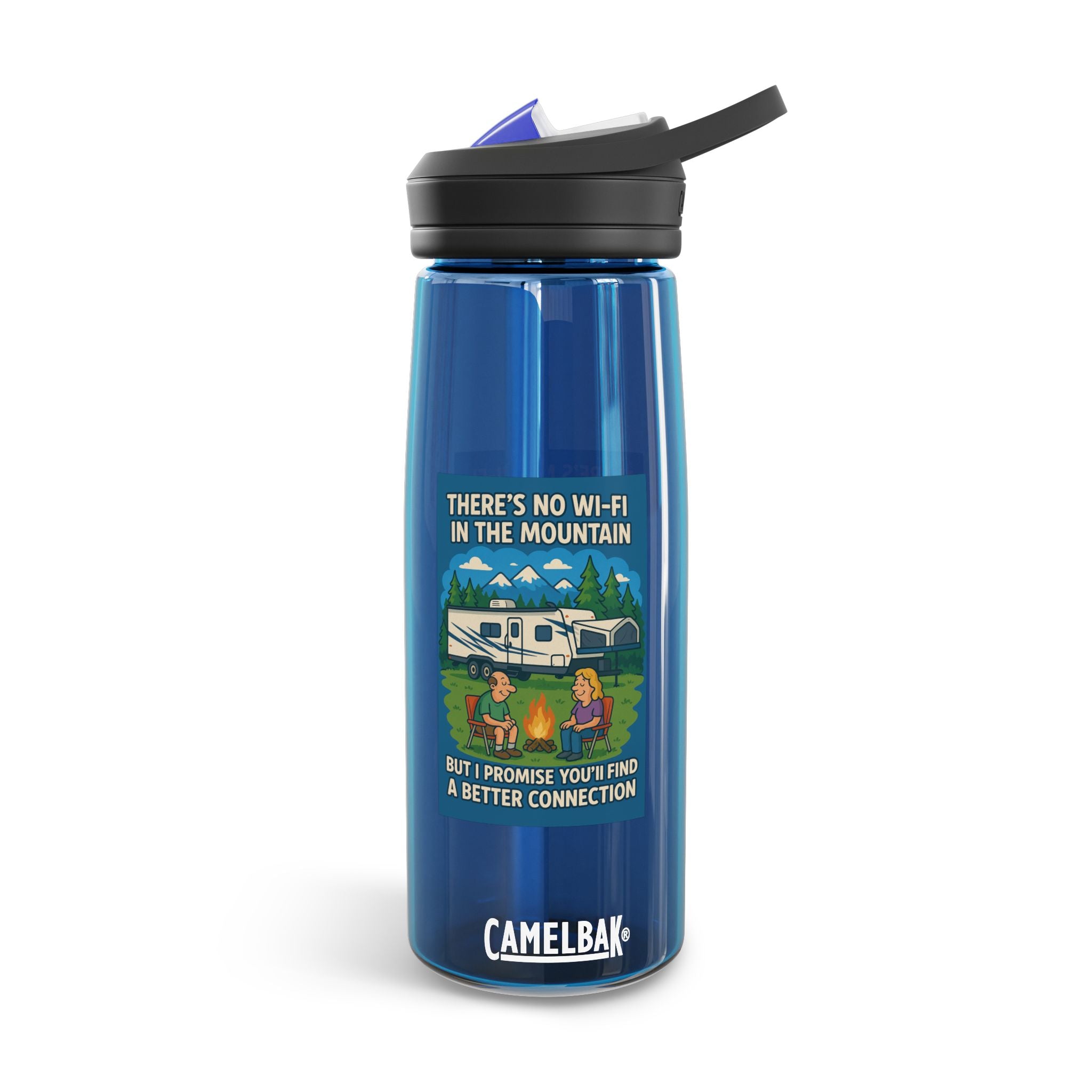 Adventure Water Bottle, Hiking Hydration, Camping Gear, Outdoors Travel, Nature Lover Gift, Unique Camp Mug