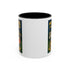 Camping-Themed Accent Coffee Mug | Perfect for RV Lovers, Campers, Travelers, Cozy Nights, Outdoor Adventures, Unique Gift Ideas