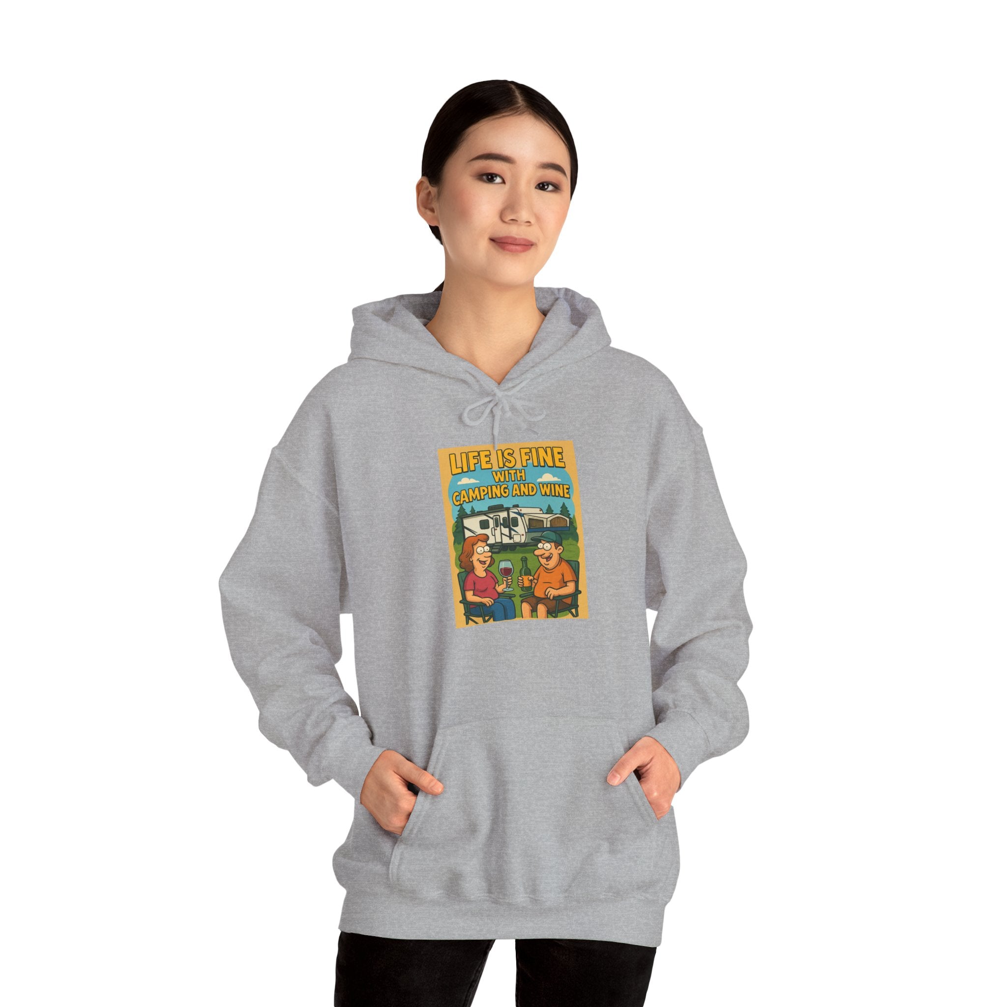 Retro Graphic Hooded Sweatshirt, Cozy Unisex Hoodie for Casual Days, Perfect Gift for Friends, Fall and Winter Fashion