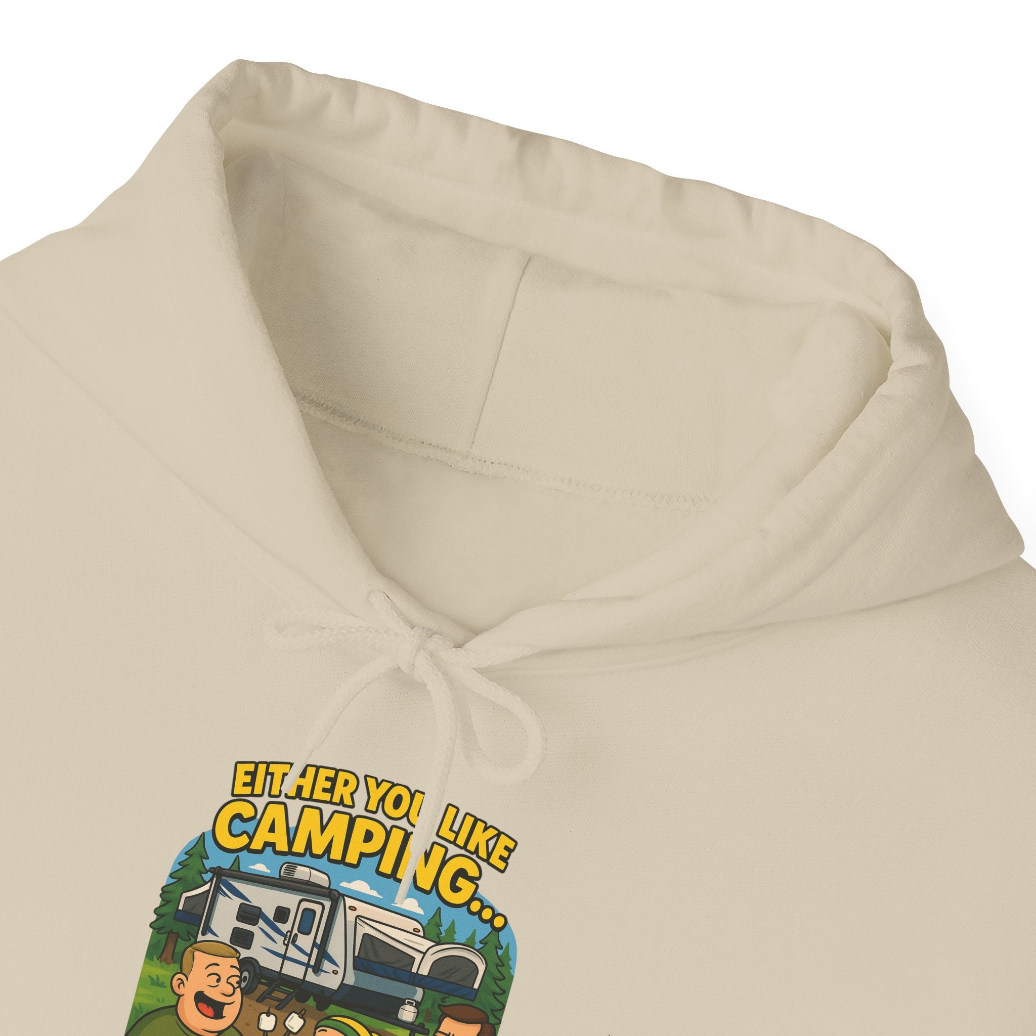 Camping Adventure Unisex Heavy Blend™ Hooded Sweatshirt