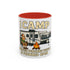 Camping Humor Coffee Mug - I Camp Because Punching People is Frowned Upon