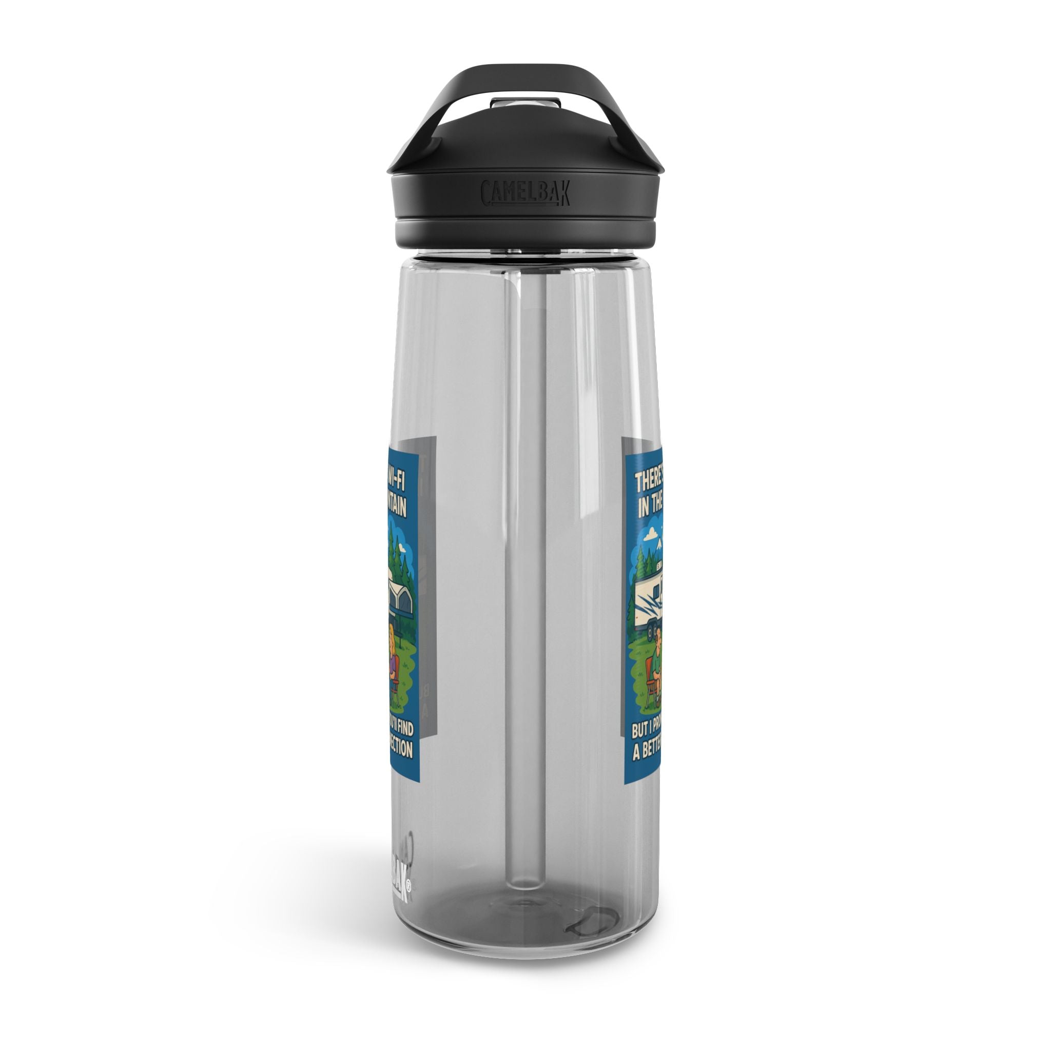 Adventure Water Bottle, Hiking Hydration, Camping Gear, Outdoors Travel, Nature Lover Gift, Unique Camp Mug